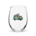 Dog in Van Stemless Wine Glass - OVERLANDERS Outfitter