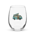 Dog in Van Stemless Wine Glass - OVERLANDERS Outfitter