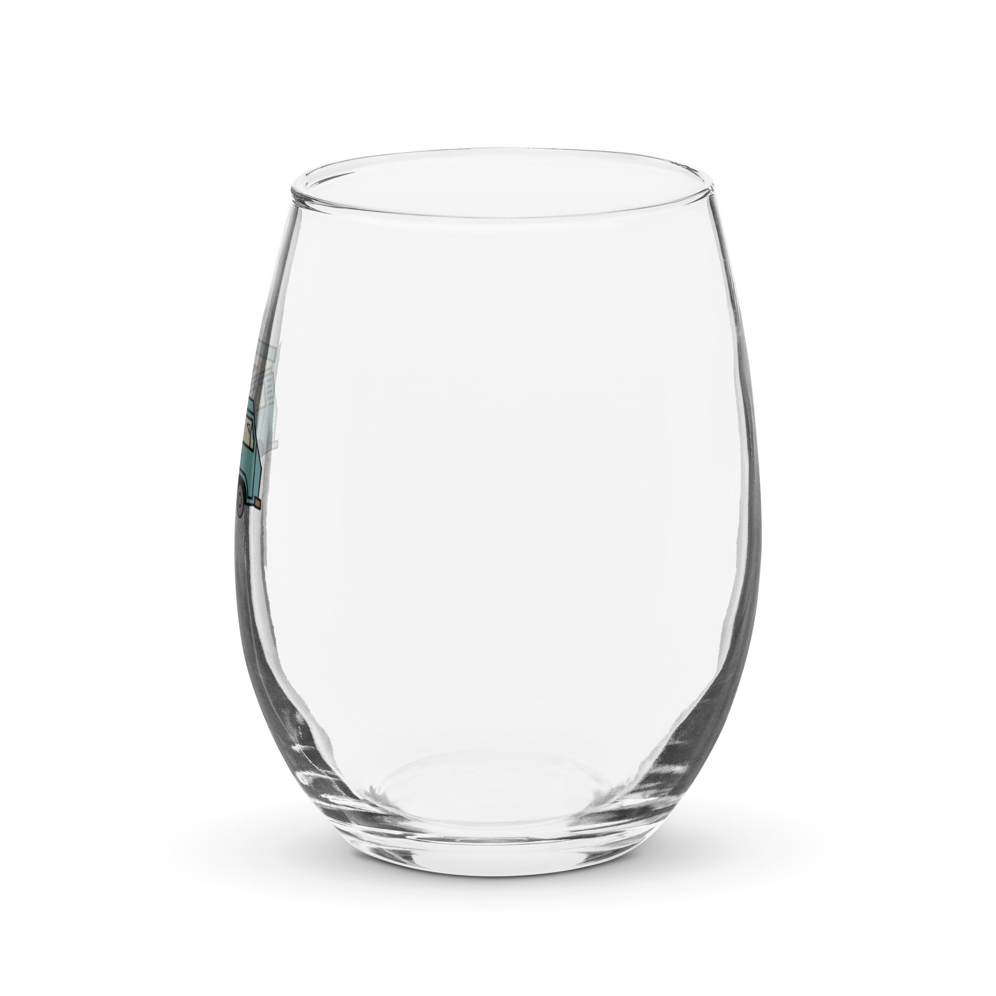 Dog in Van Stemless Wine Glass - OVERLANDERS Outfitter