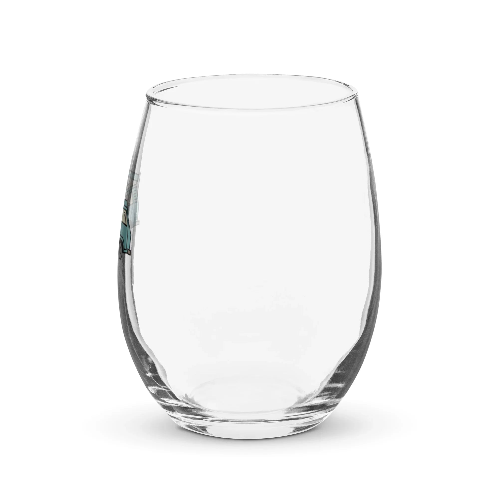 Dog in Van Stemless Wine Glass - OVERLANDERS Outfitter