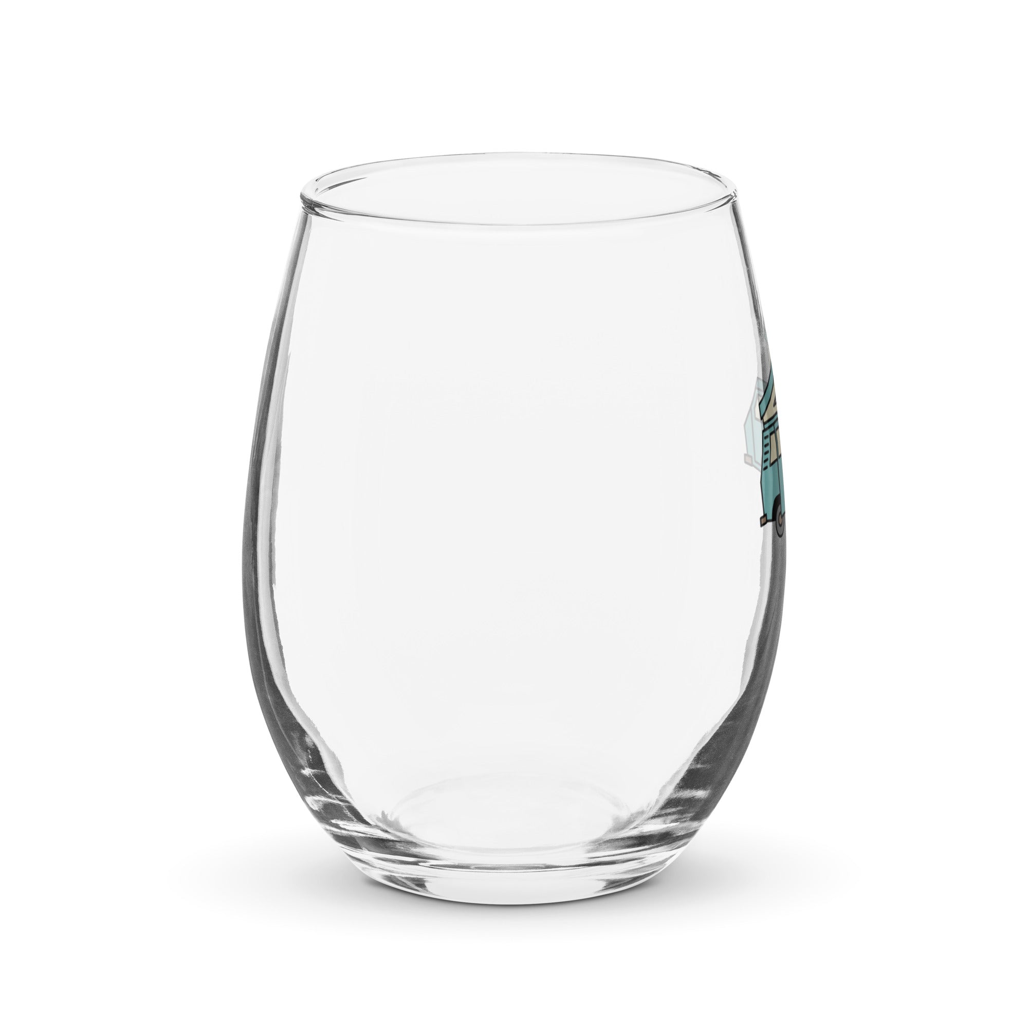 Dog in Van Stemless Wine Glass - OVERLANDERS Outfitter
