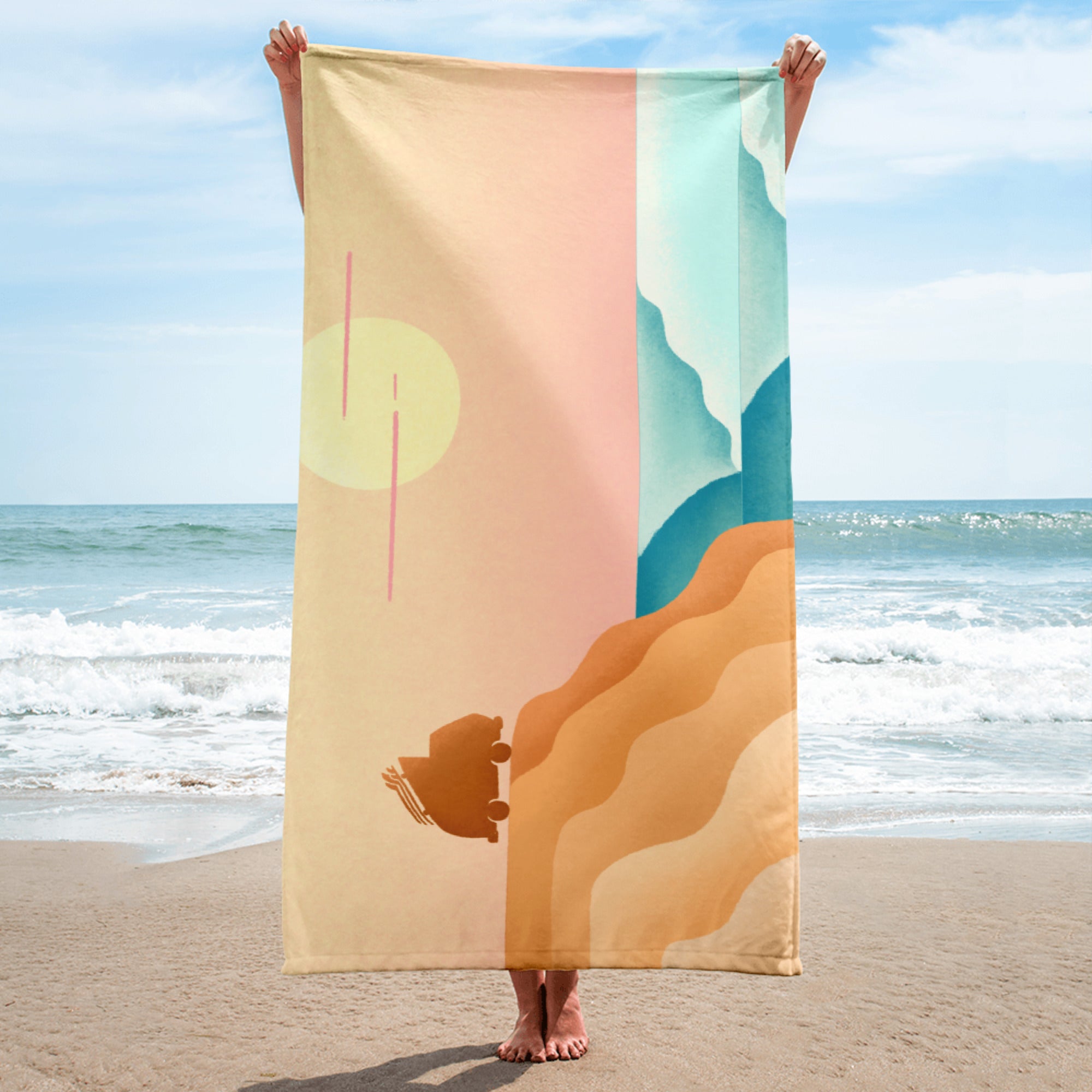Baja Surf Beach Towel - OVERLANDERS Outfitter
