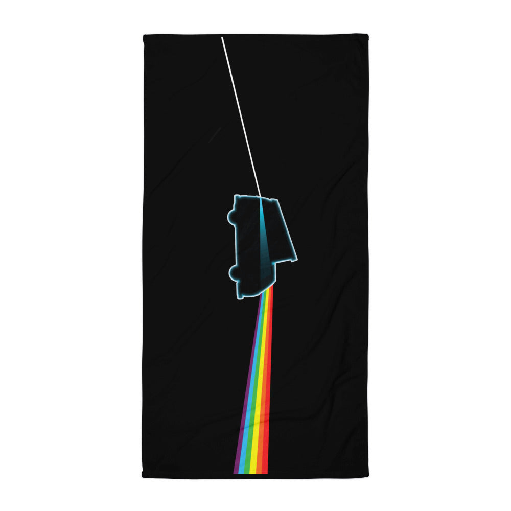 Dark Side of the Bus Beach Towel - OVERLANDERS Outfitter