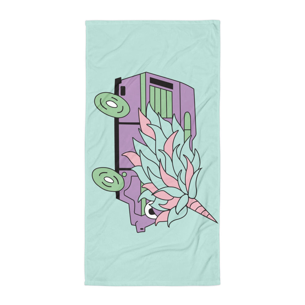 High-Top Hazel Unicorn Beach Towel - OVERLANDERS Outfitter