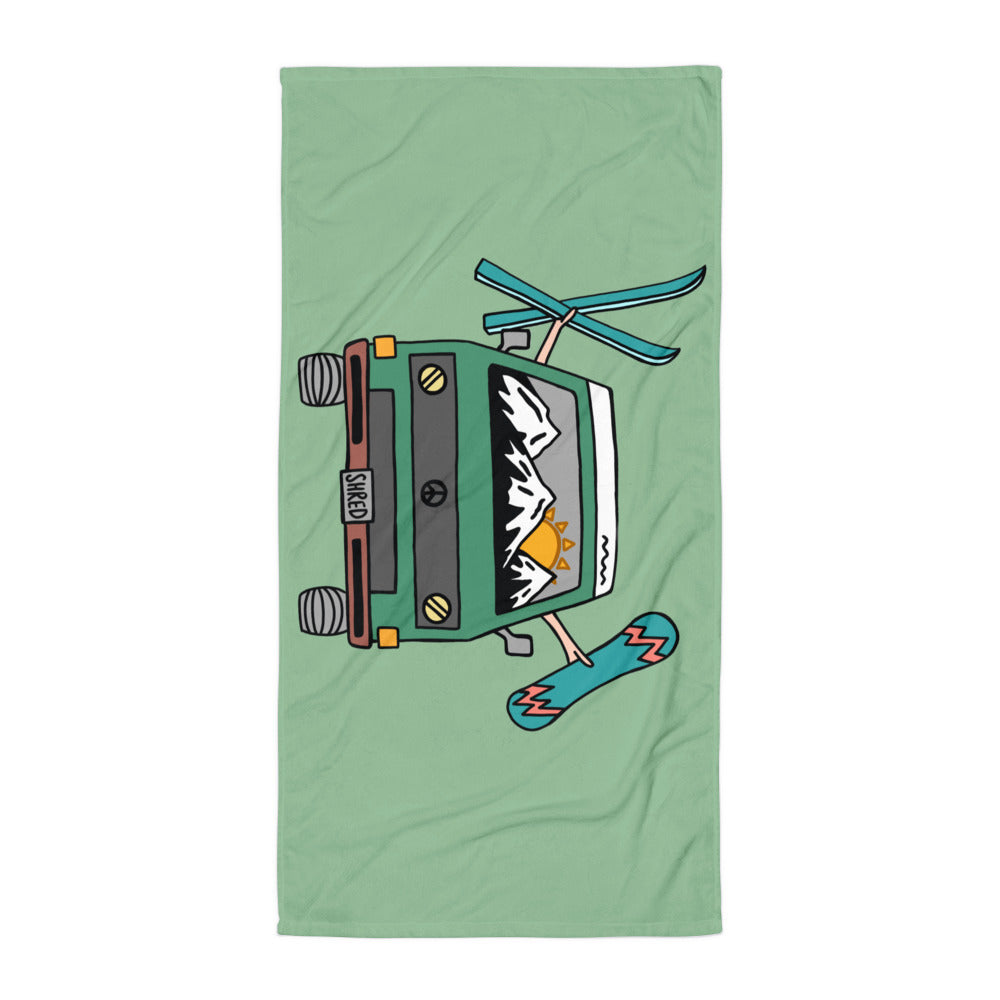 Shred Van Beach Towel - OVERLANDERS Outfitter