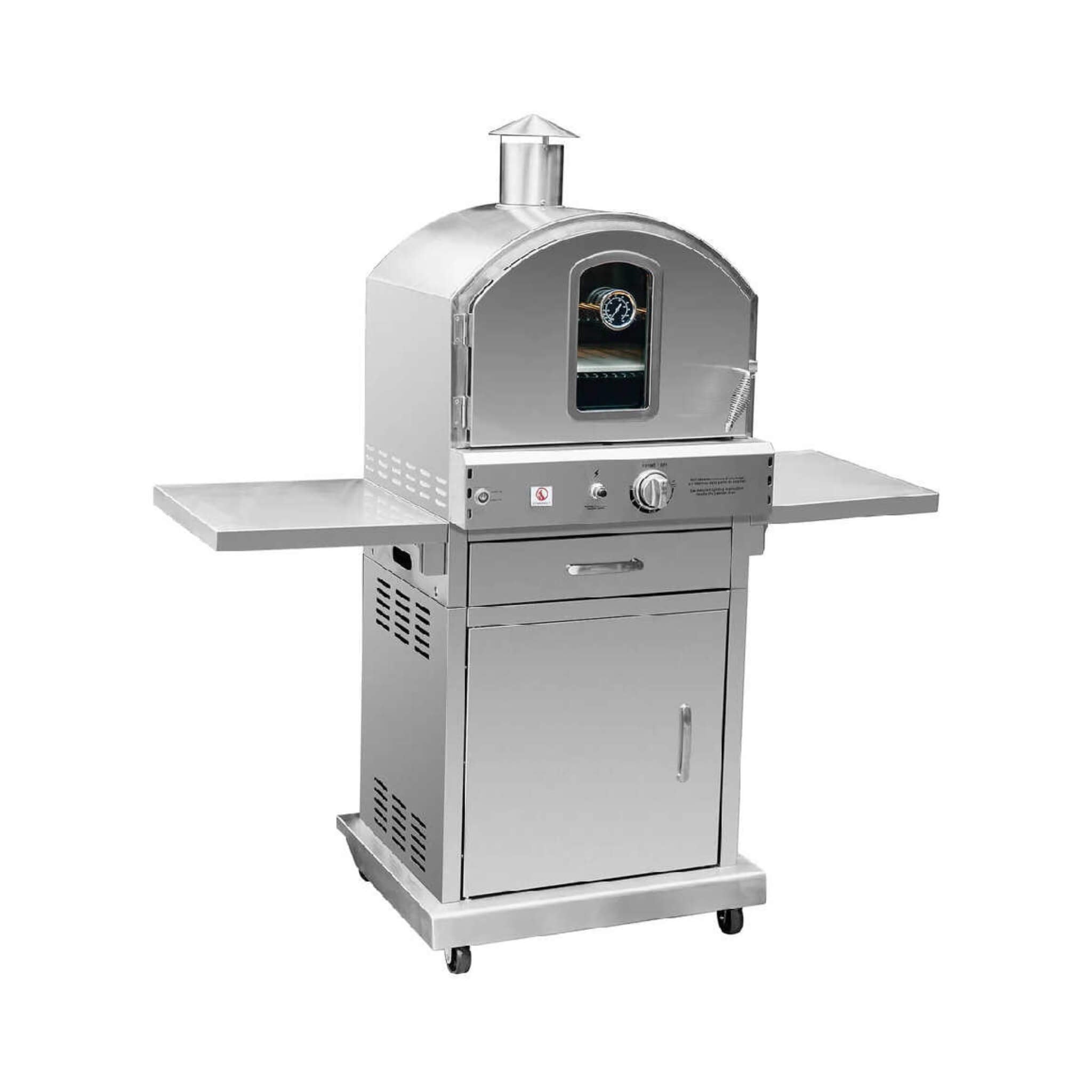 Summerset 60" Outdoor Freestanding Gas Pizza Oven [SS-OVFS-LP/NG] (SAK17543) - OVERLANDERS Outfitter