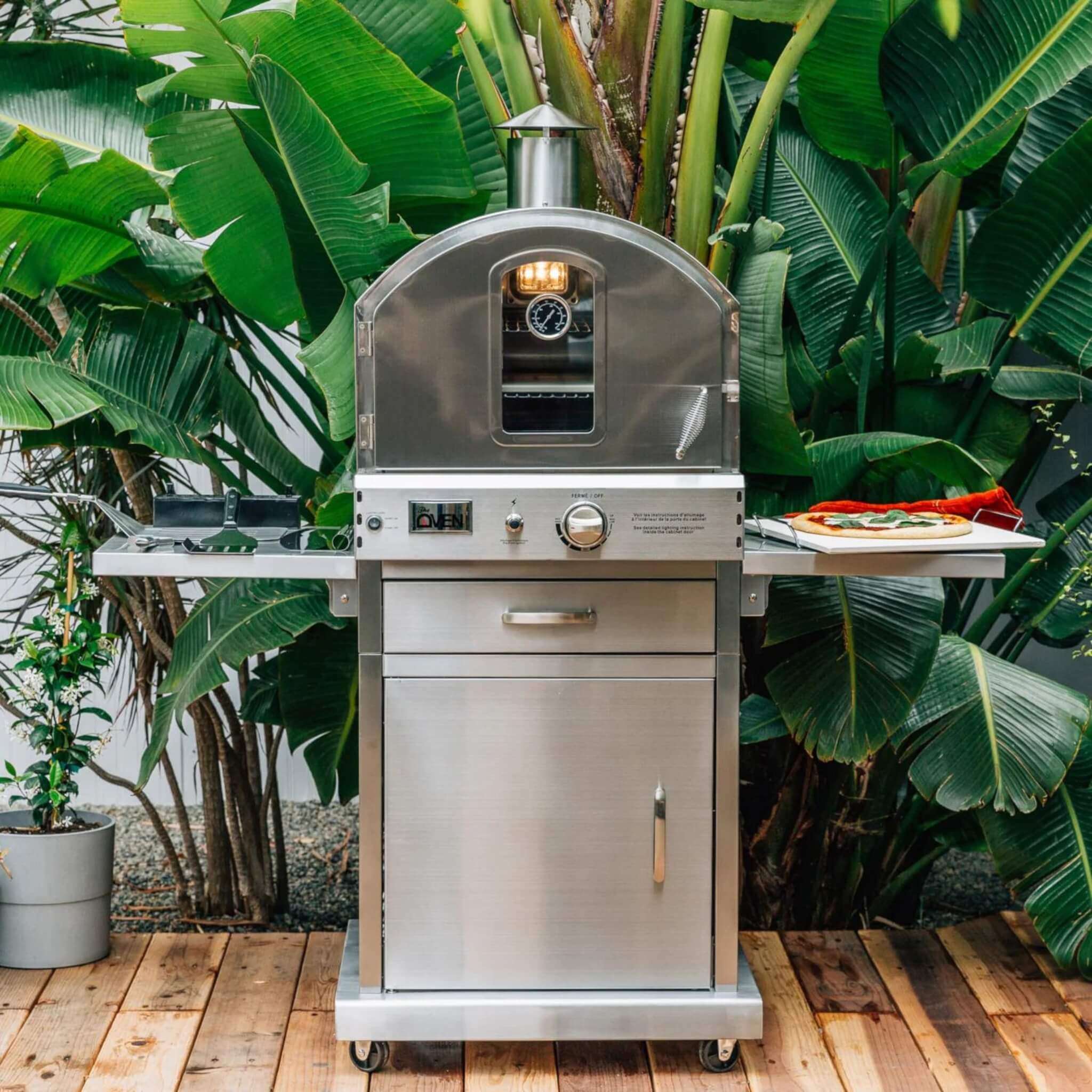 Summerset 60" Outdoor Freestanding Gas Pizza Oven [SS-OVFS-LP/NG] (SAK17543) - OVERLANDERS Outfitter