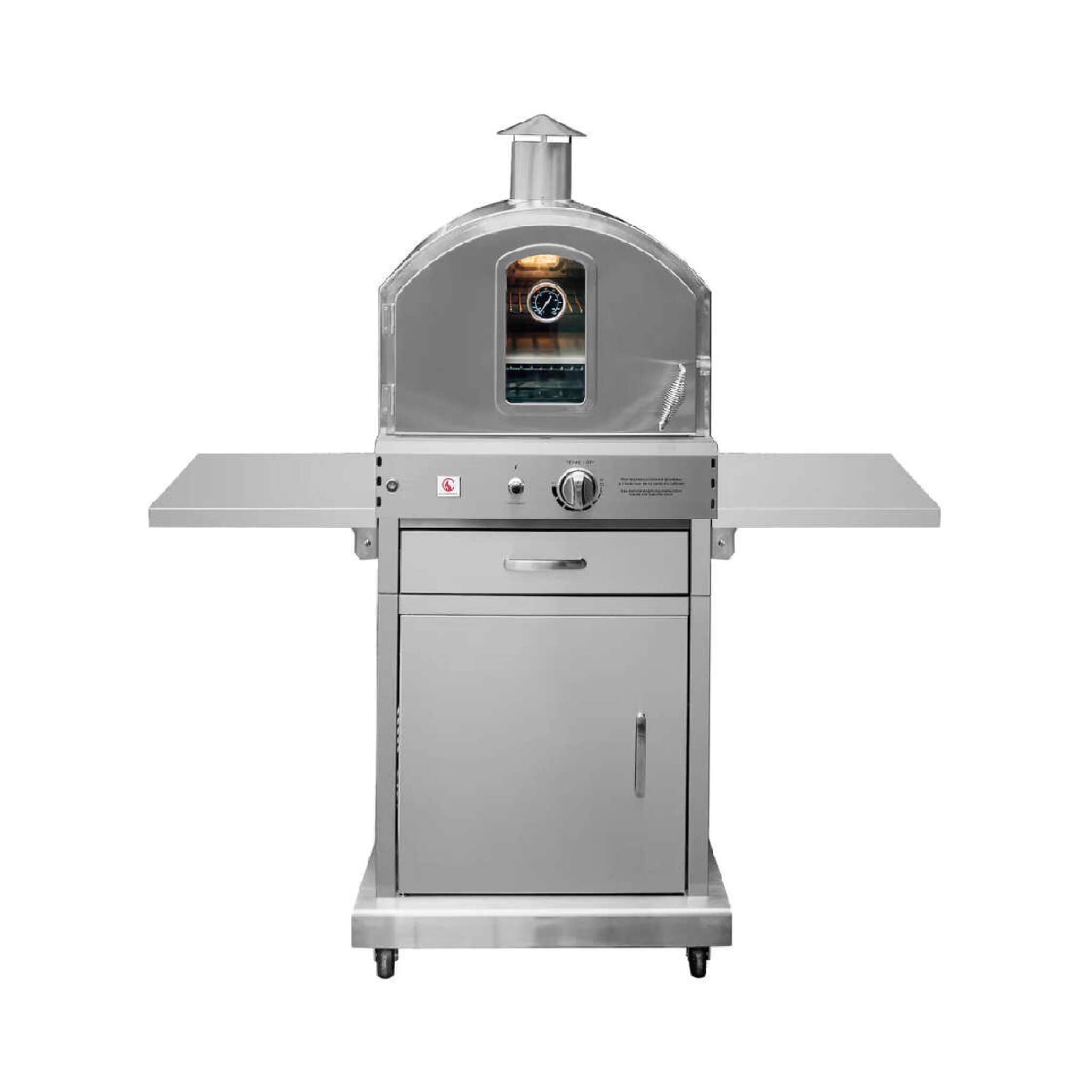 Summerset 60" Outdoor Freestanding Gas Pizza Oven [SS-OVFS-LP/NG] (SAK17543) - OVERLANDERS Outfitter