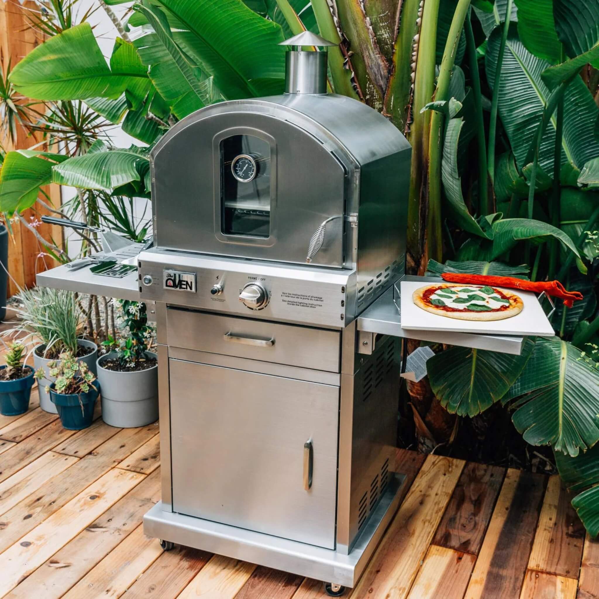 Summerset 60" Outdoor Freestanding Gas Pizza Oven [SS-OVFS-LP/NG] (SAK17543) - OVERLANDERS Outfitter