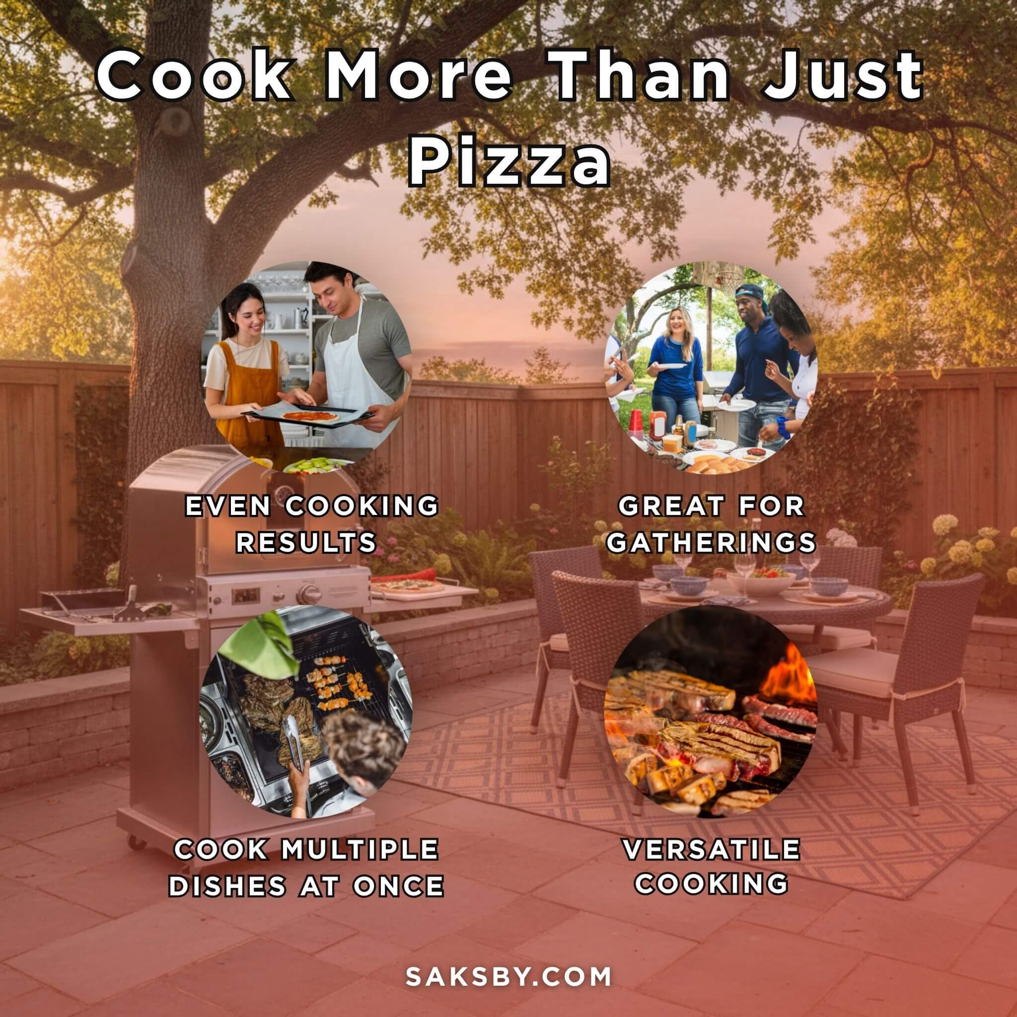 Summerset 60" Outdoor Freestanding Gas Pizza Oven [SS-OVFS-LP/NG] (SAK17543) - OVERLANDERS Outfitter