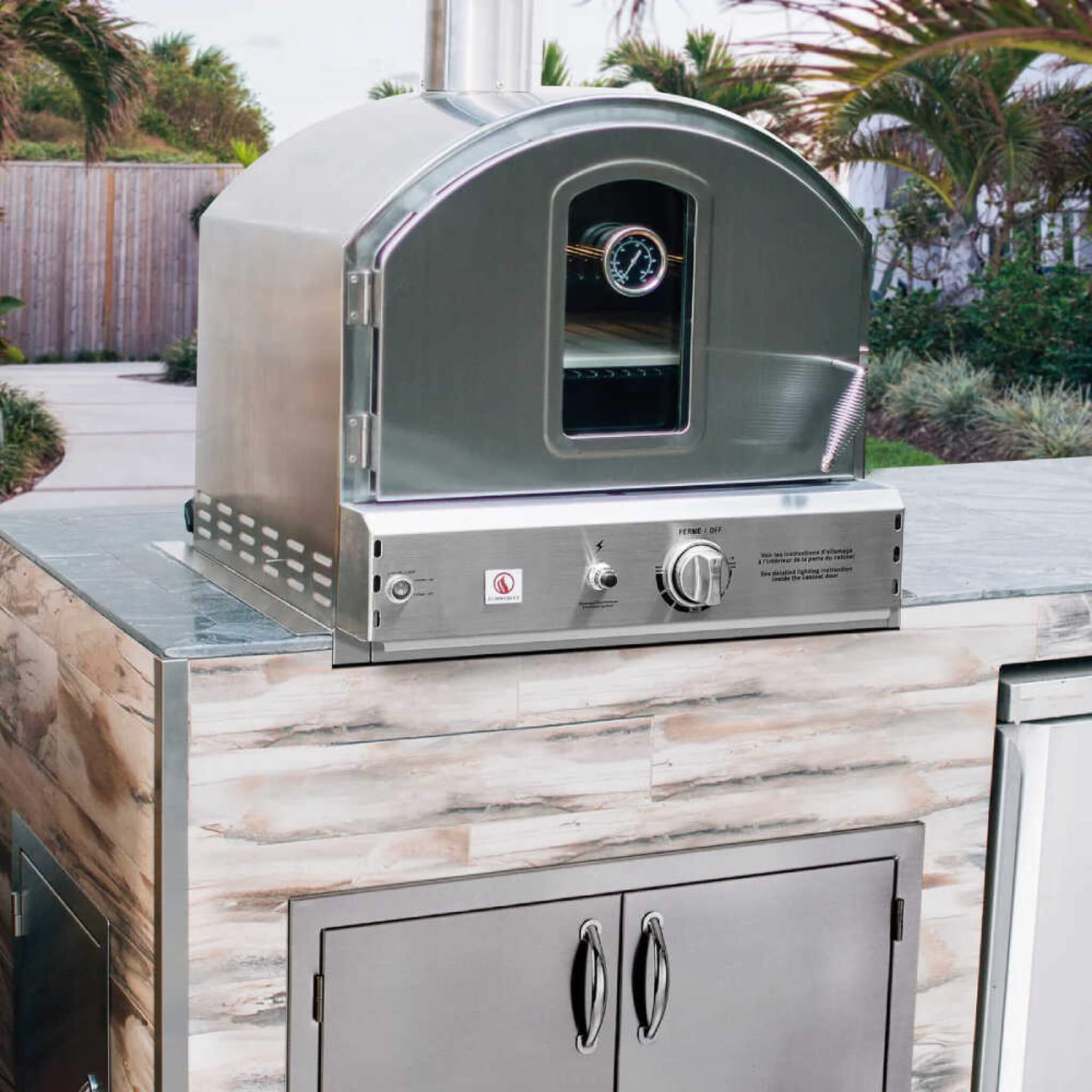Summerset Outdoor Built-In Countertop Gas Pizza Oven [SS-OVBI] (SAK73182) - OVERLANDERS Outfitter