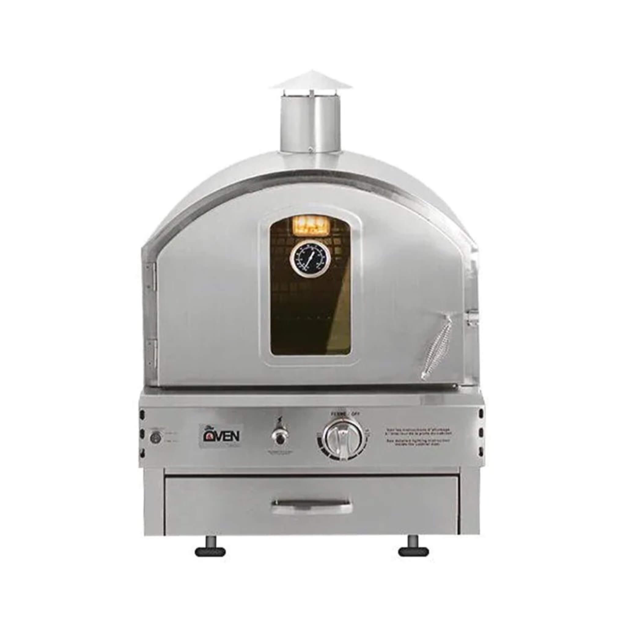 Summerset Outdoor Built-In Countertop Gas Pizza Oven [SS-OVBI] (SAK73182) - OVERLANDERS Outfitter