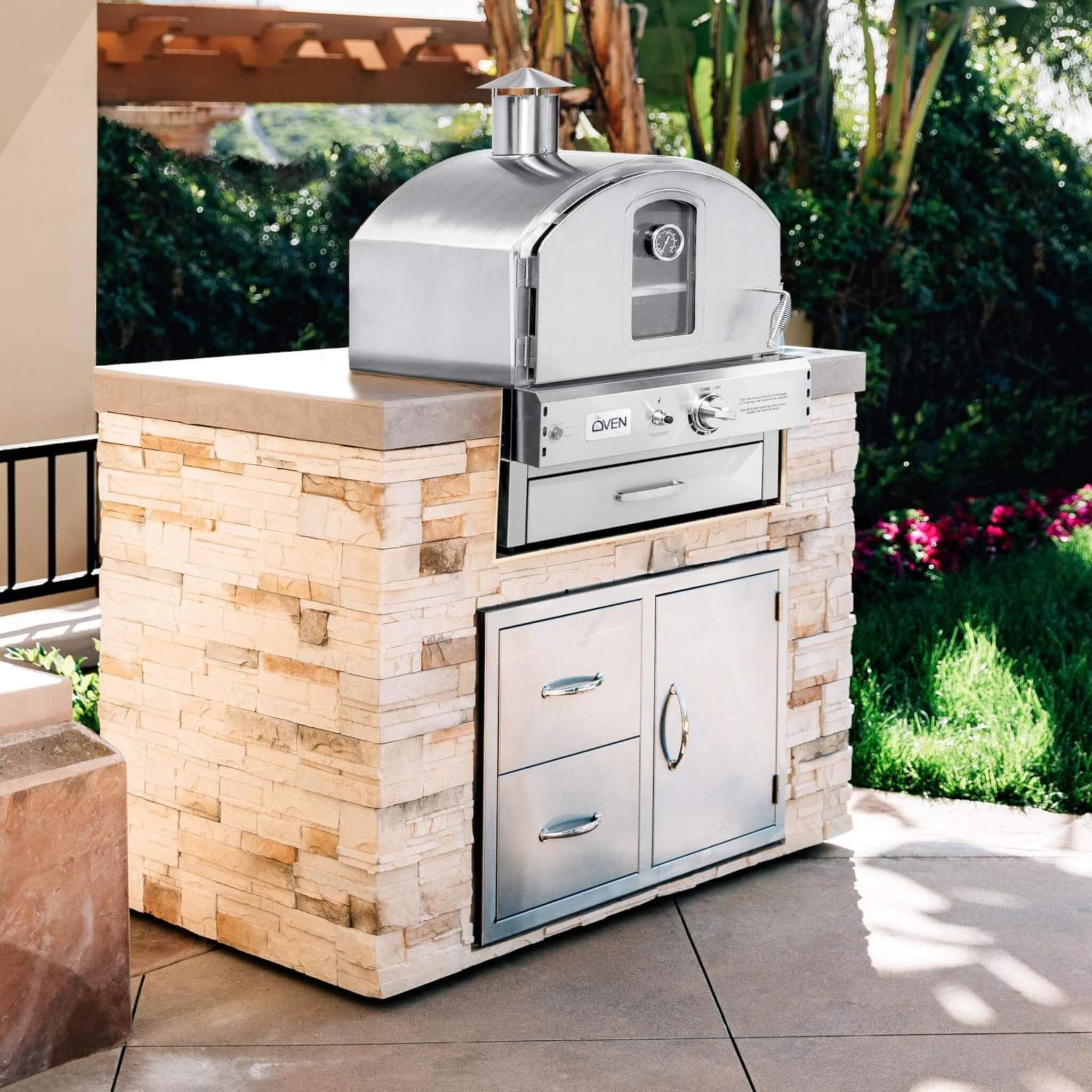 Summerset Outdoor Built-In Countertop Gas Pizza Oven [SS-OVBI] (SAK73182) - OVERLANDERS Outfitter