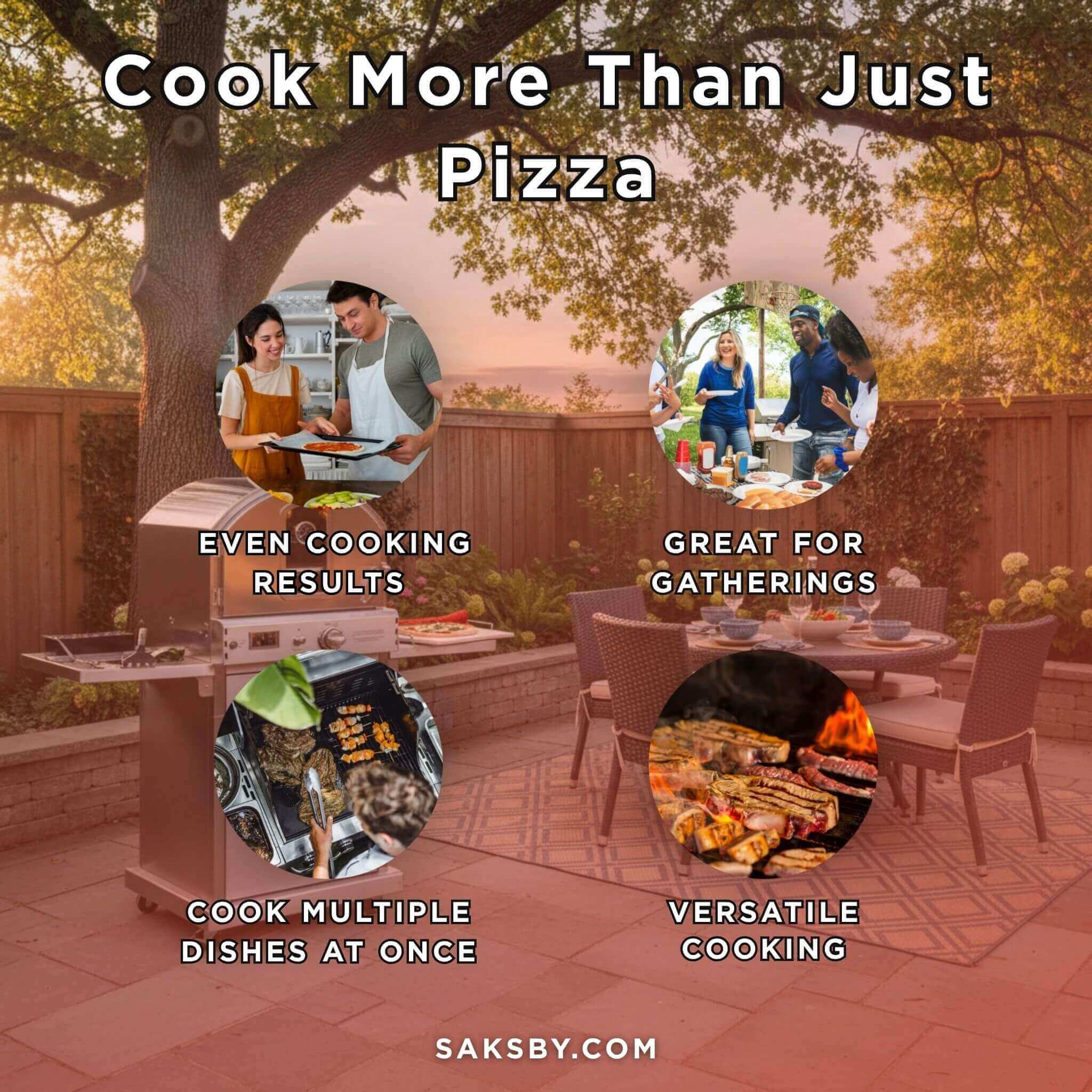 Summerset Outdoor Built-In Countertop Gas Pizza Oven [SS-OVBI] (SAK73182) - OVERLANDERS Outfitter