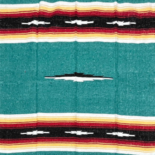 Teal Sunset Baja Diamond Yoga Blanket - OVERLANDERS Outfitter