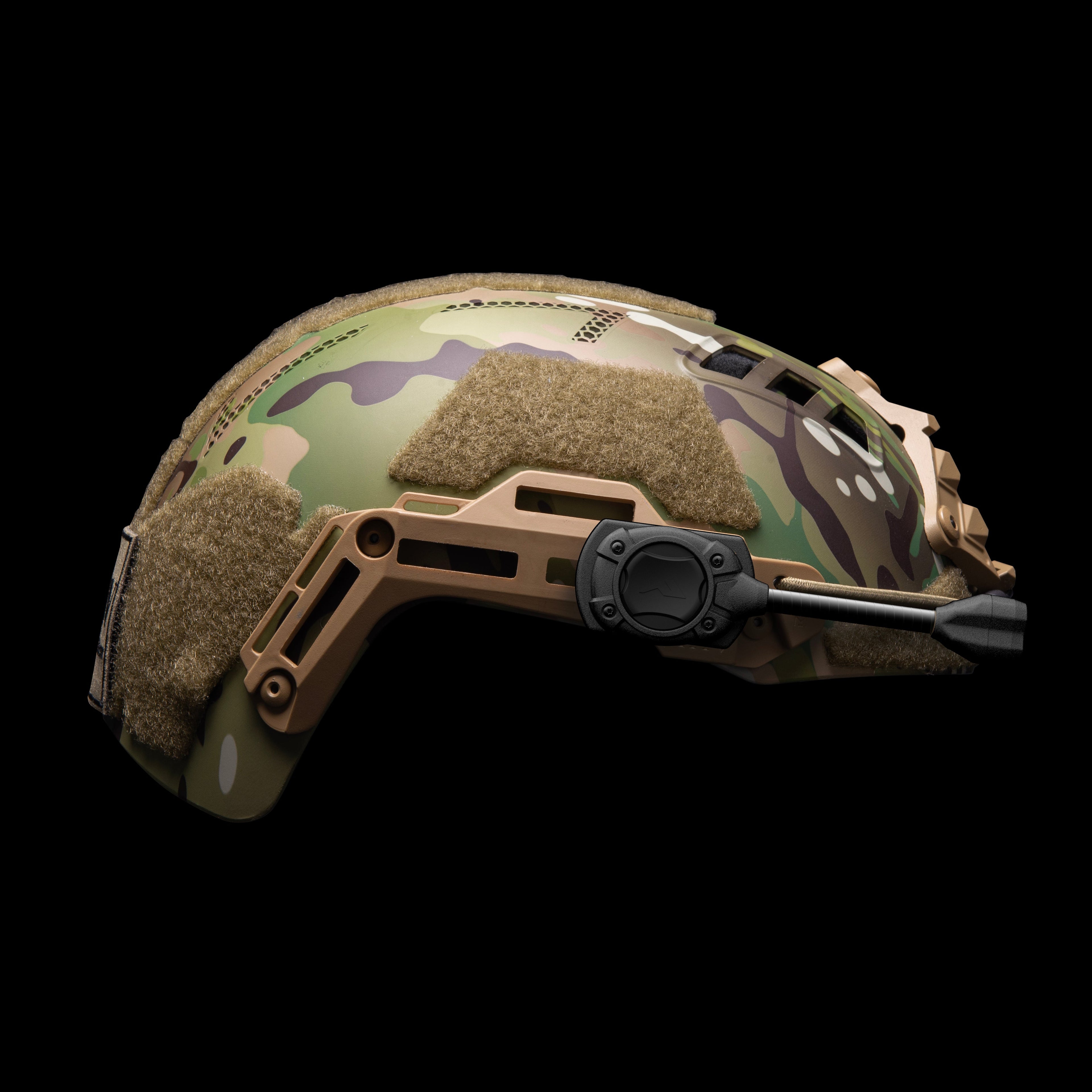 HCC Tactical Switch RGB MPLS illumination marking device with colorful LED display, mounted on a tactical rail.