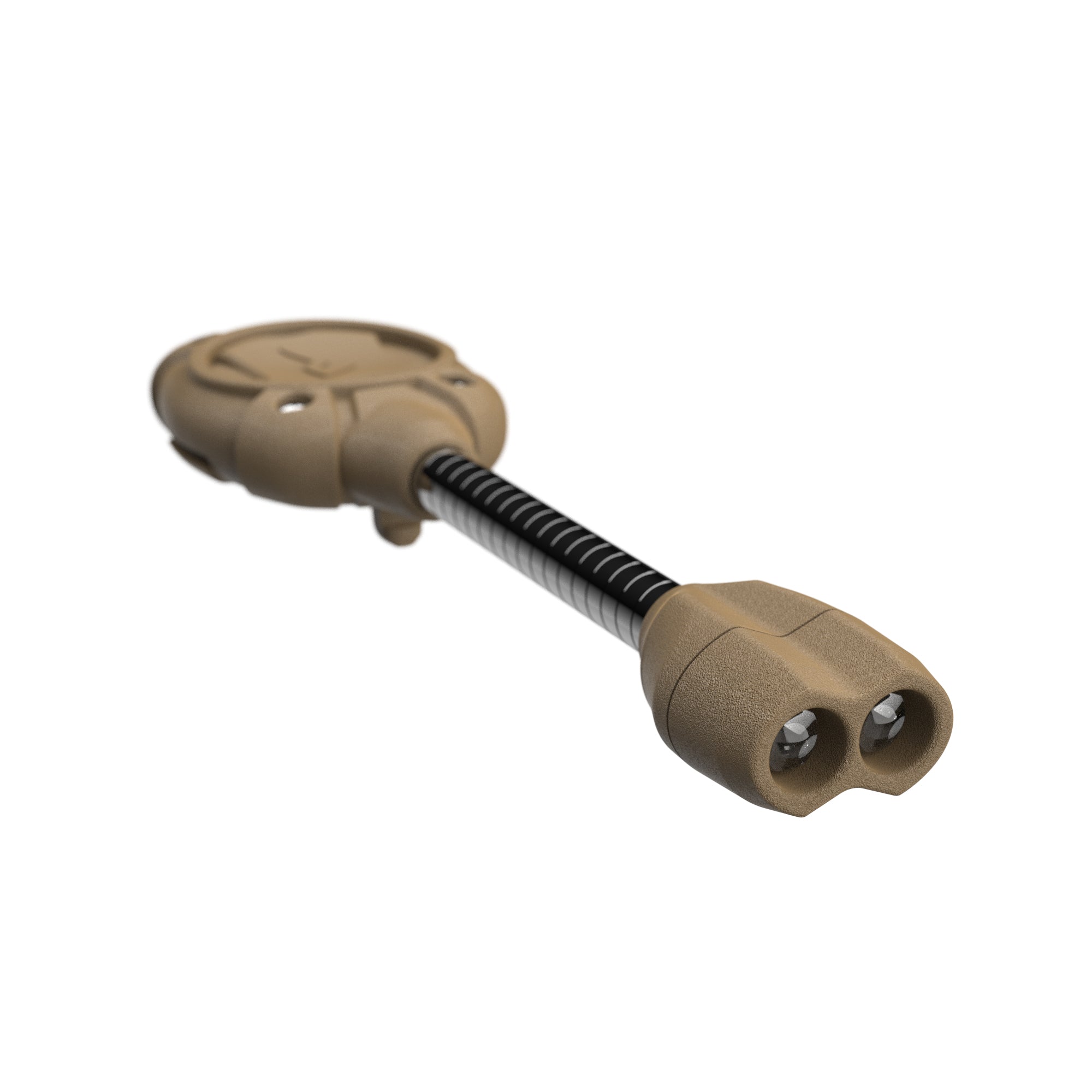 HCC Tactical Switch RGB MPLS in tan, featuring illumination and marking capabilities for tactical use.