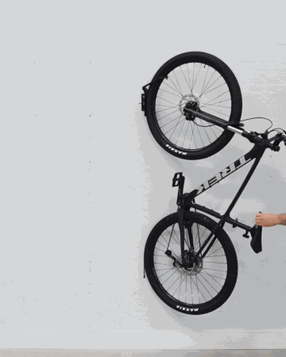 Swivel Mount Bike Storage Rack | 2 Bike Garage Wall Hooks - OVERLANDERS Outfitter
