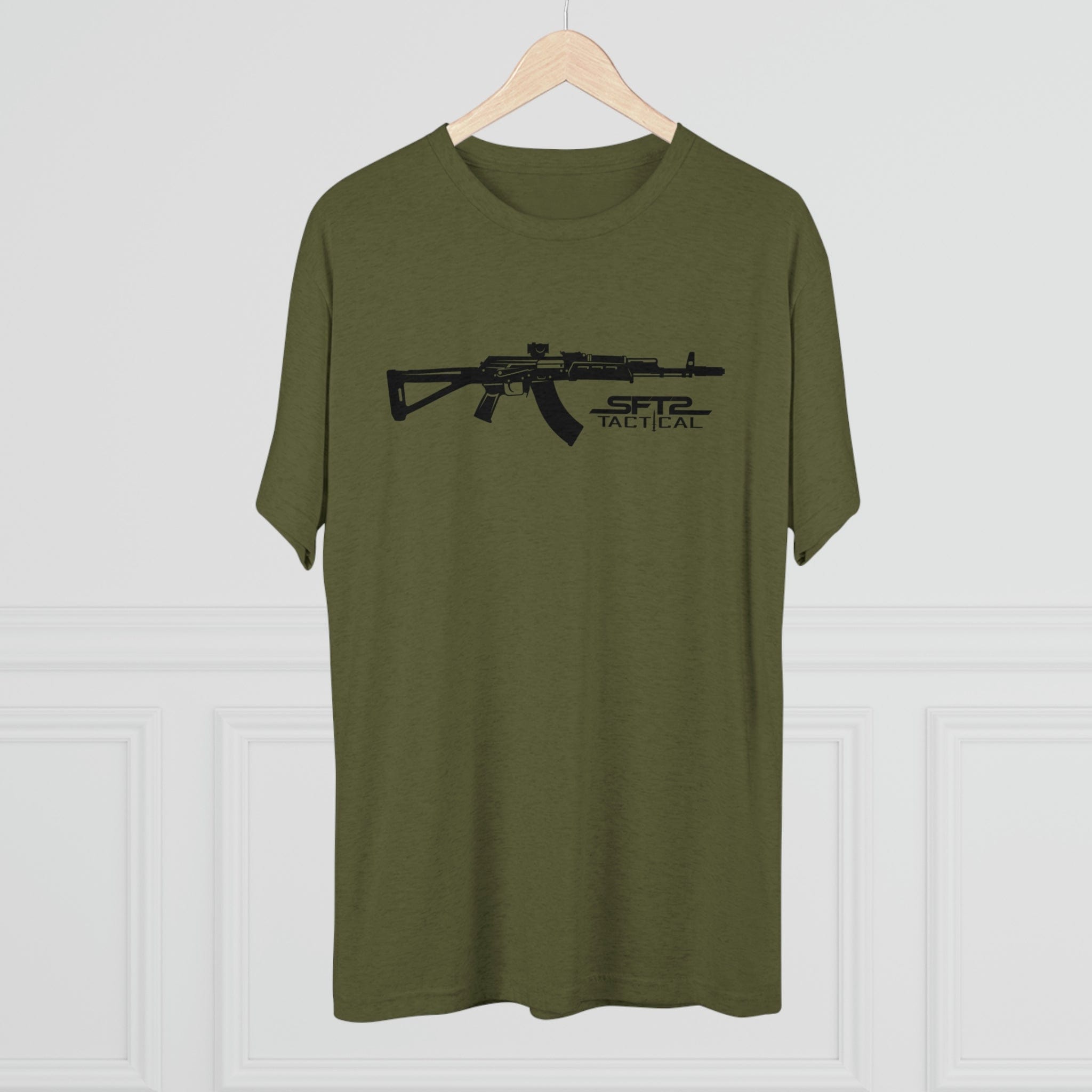 SFT2 Tactical AK Day tri-blend crew tee featuring a soft fabric and classic crew neckline in a relaxed fit.