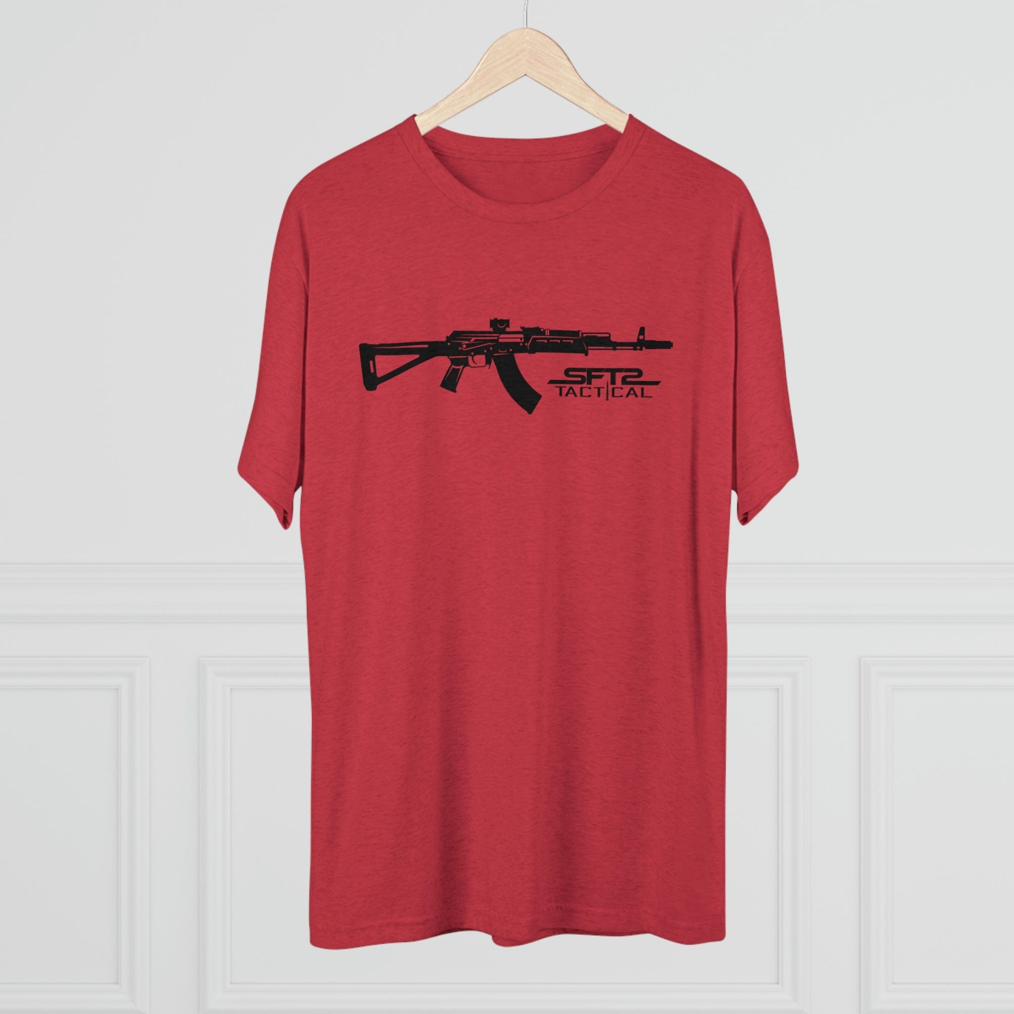 SFT2 Tactical AK Day tri-blend crew tee in a relaxed fit, showcasing a comfortable fabric and stylish design.