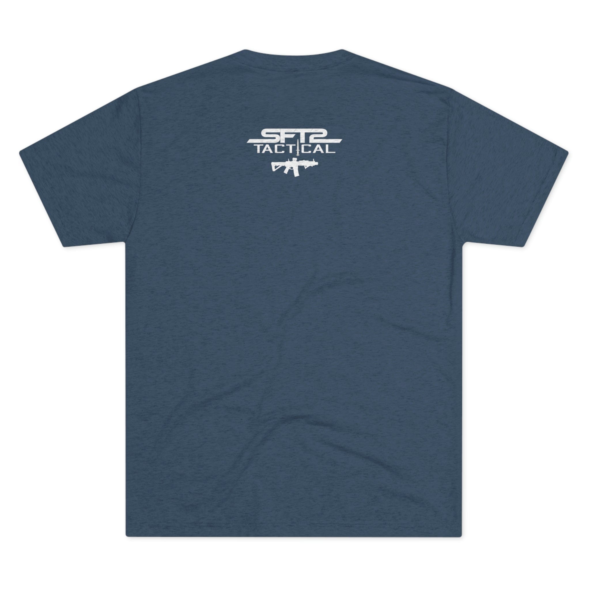 SFT2 Tactical America's Favorite Logo tri-blend crew tee, featuring soft fabric and a classic crew neck design.