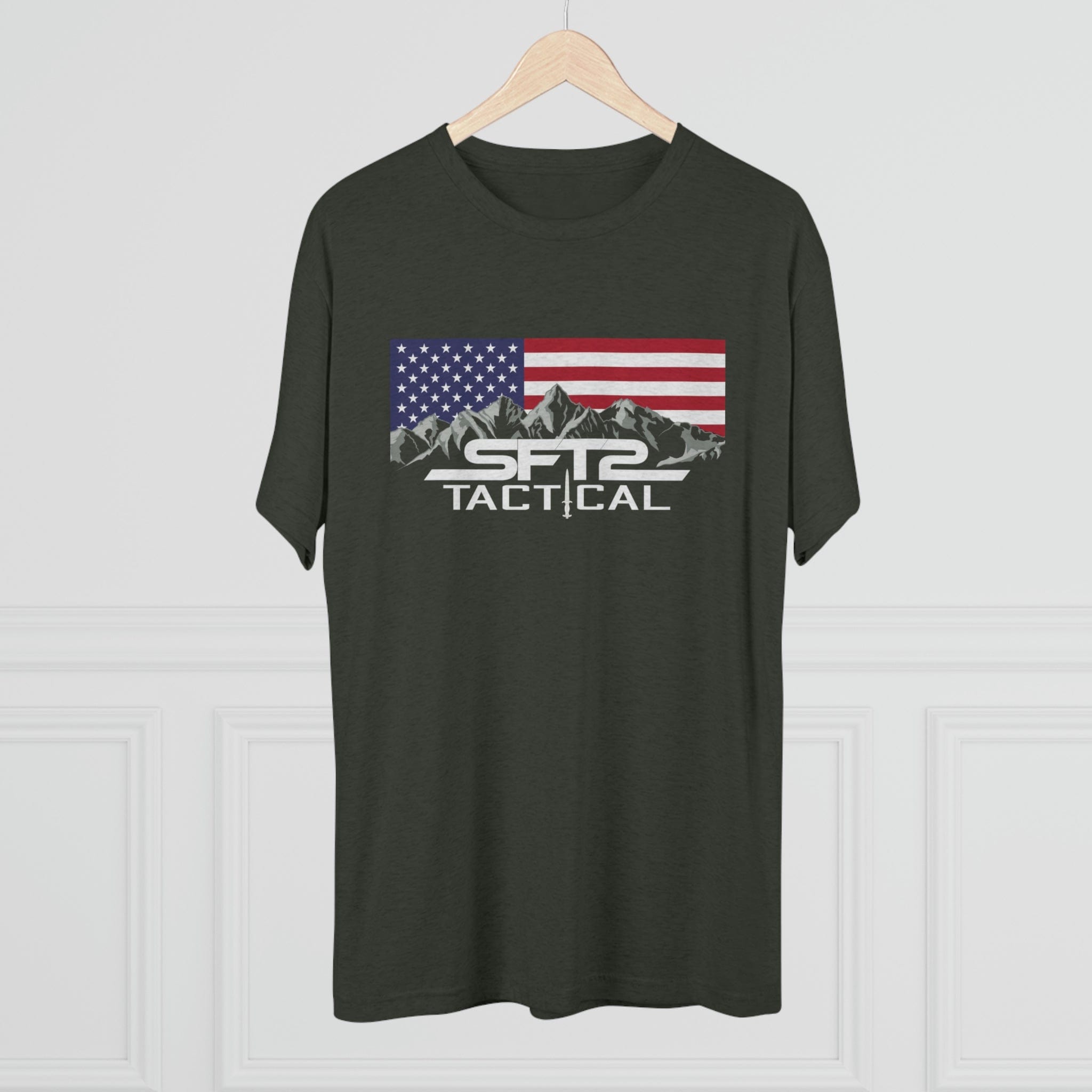 America's Favorite Logo Tri-Blend Crew Tee - OVERLANDERS Outfitter