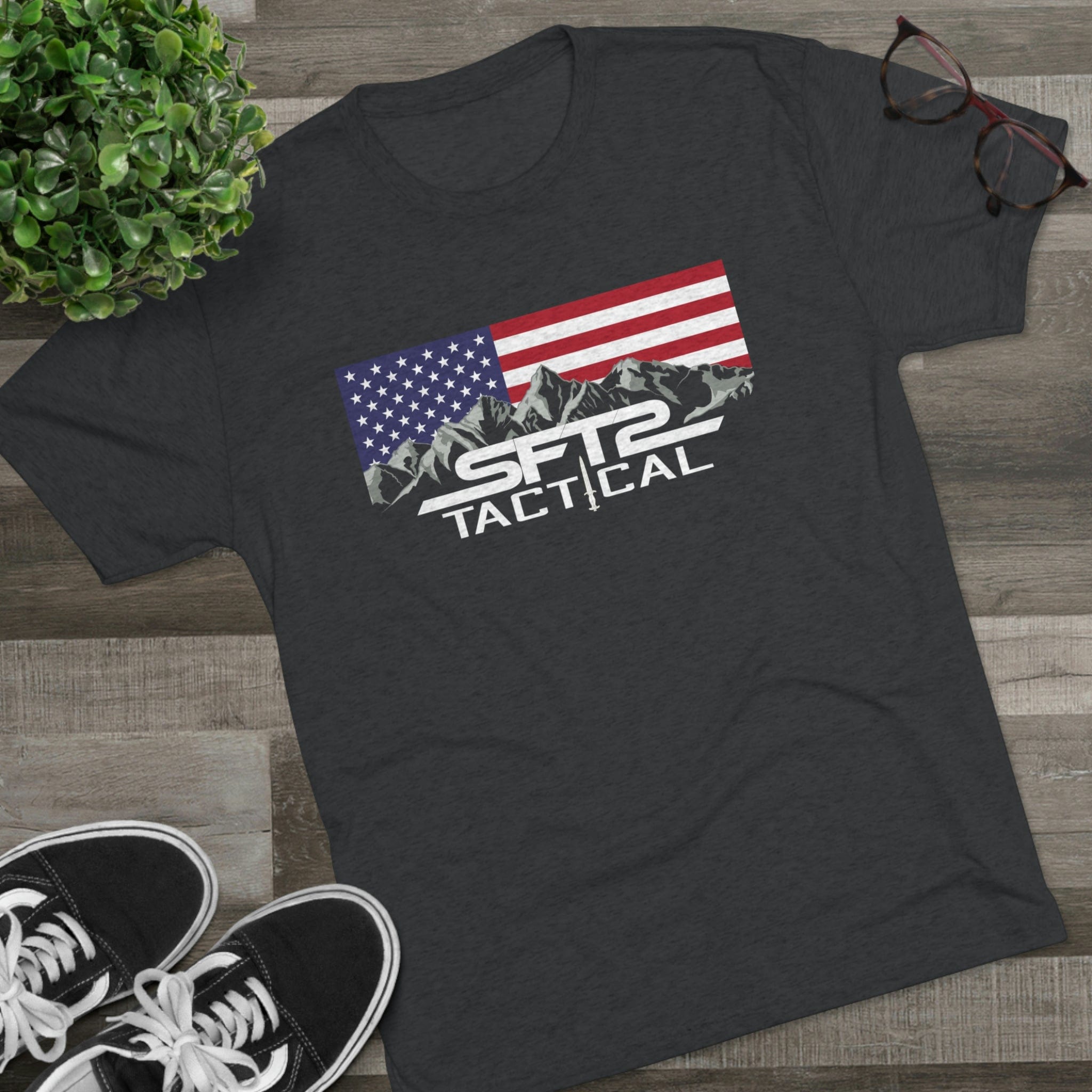 America's Favorite Logo Tri-Blend Crew Tee - OVERLANDERS Outfitter