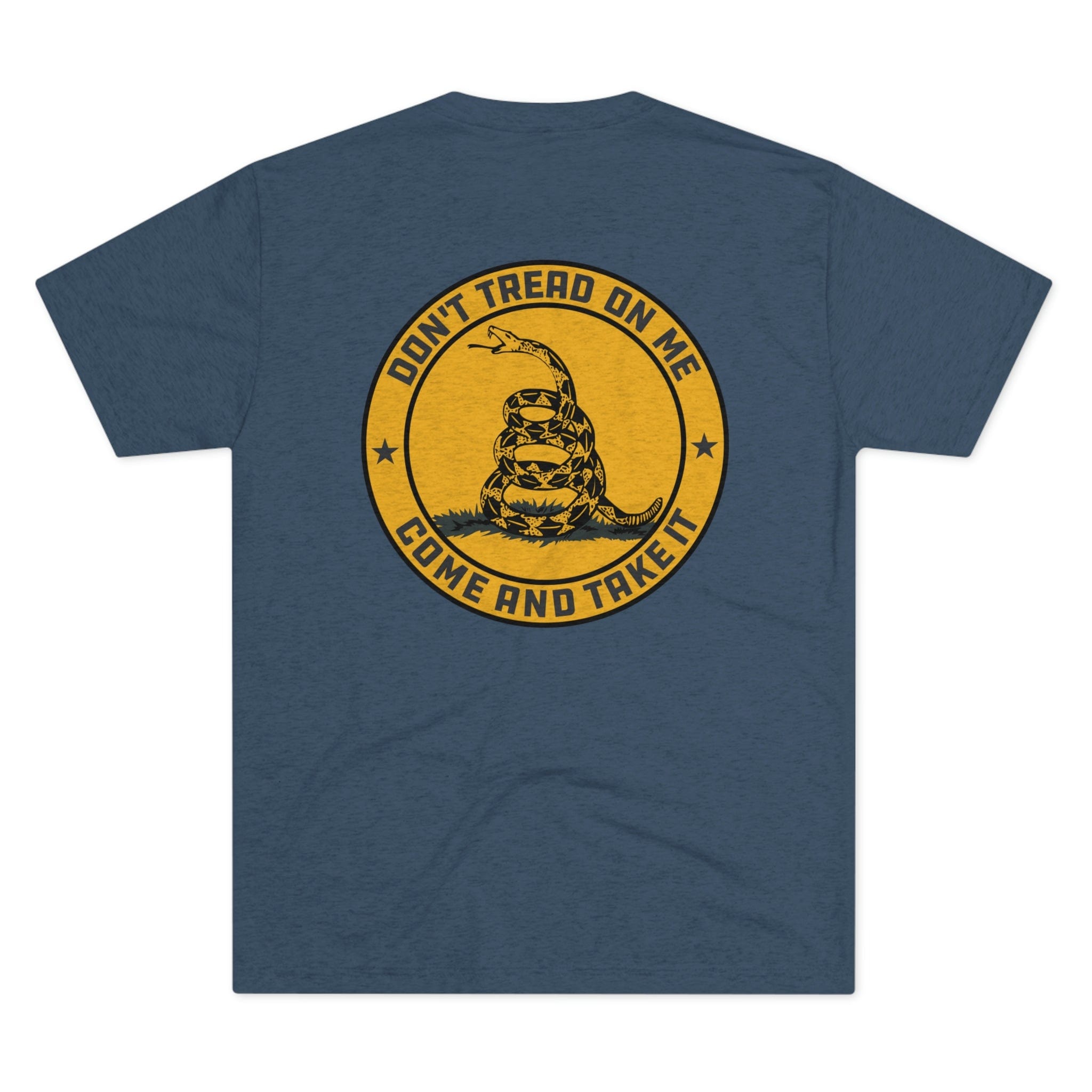 SFT2 Tactical Don't Tread On Me tri-blend crew tee in a casual fit with a bold graphic design.