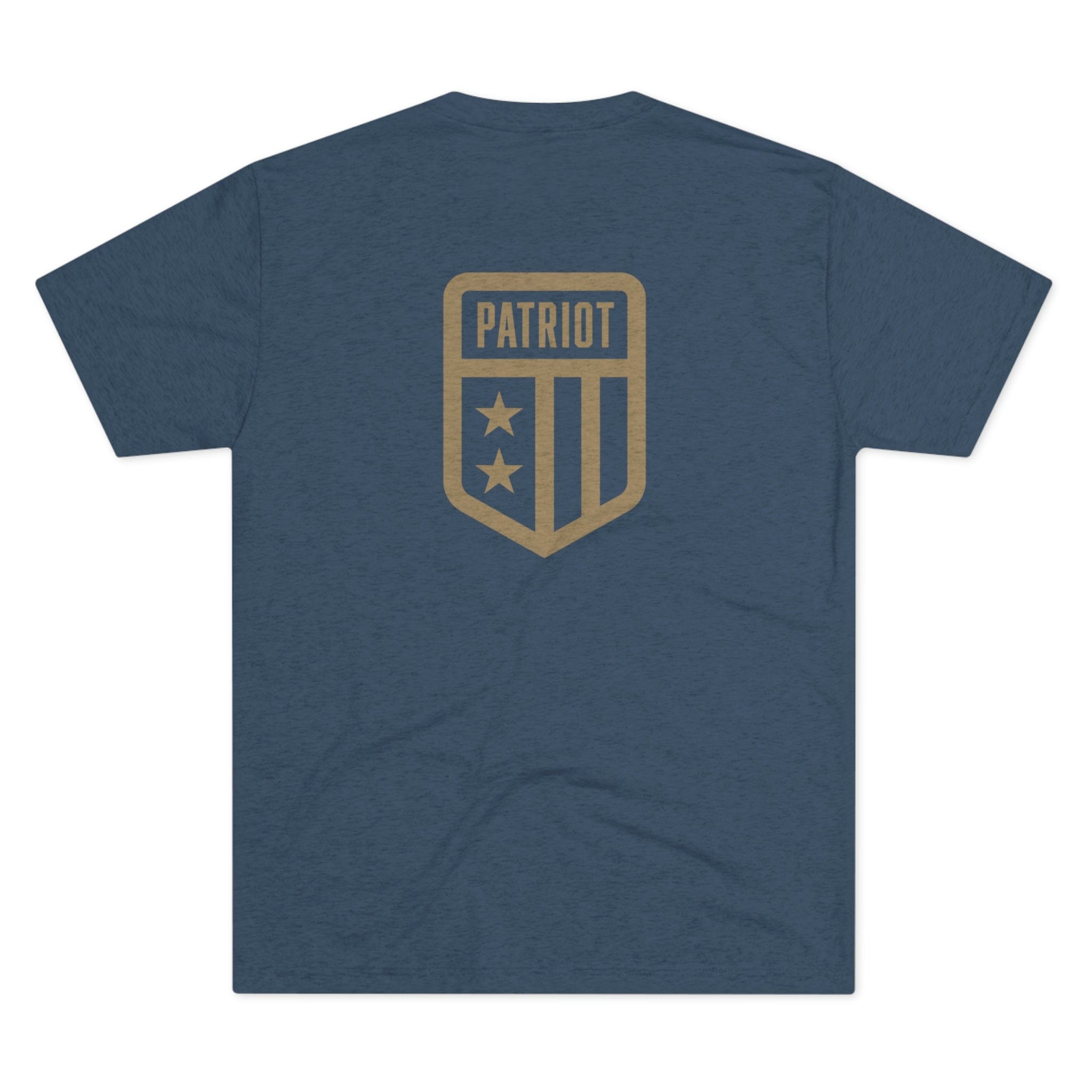 SFT2 Tactical Patriot tri-blend crew t-shirt in a casual fit with a soft fabric texture and a classic crew neckline.