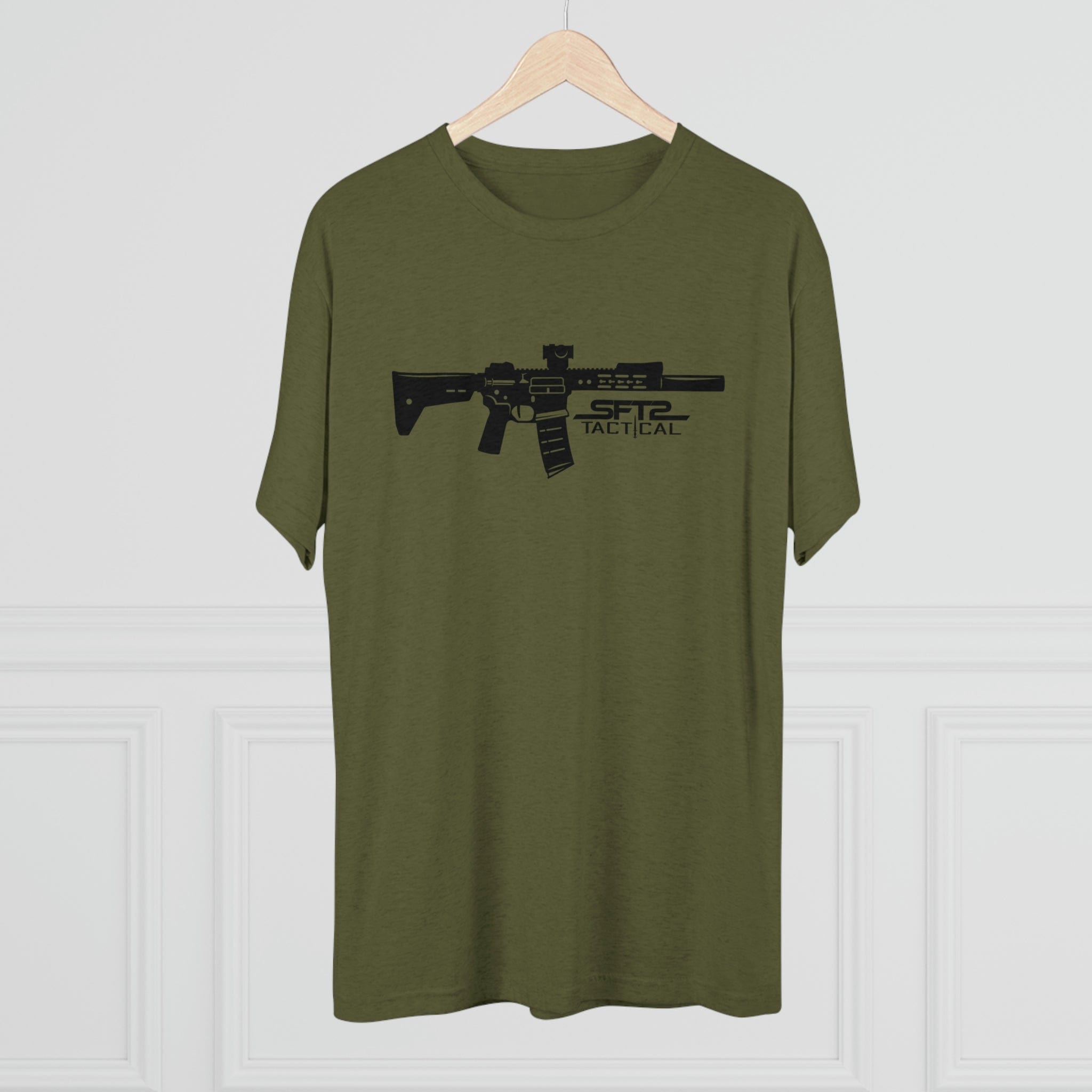SFT2 Tactical tri-blend crew tee featuring "This is My Rifle" graphic in a casual fit.