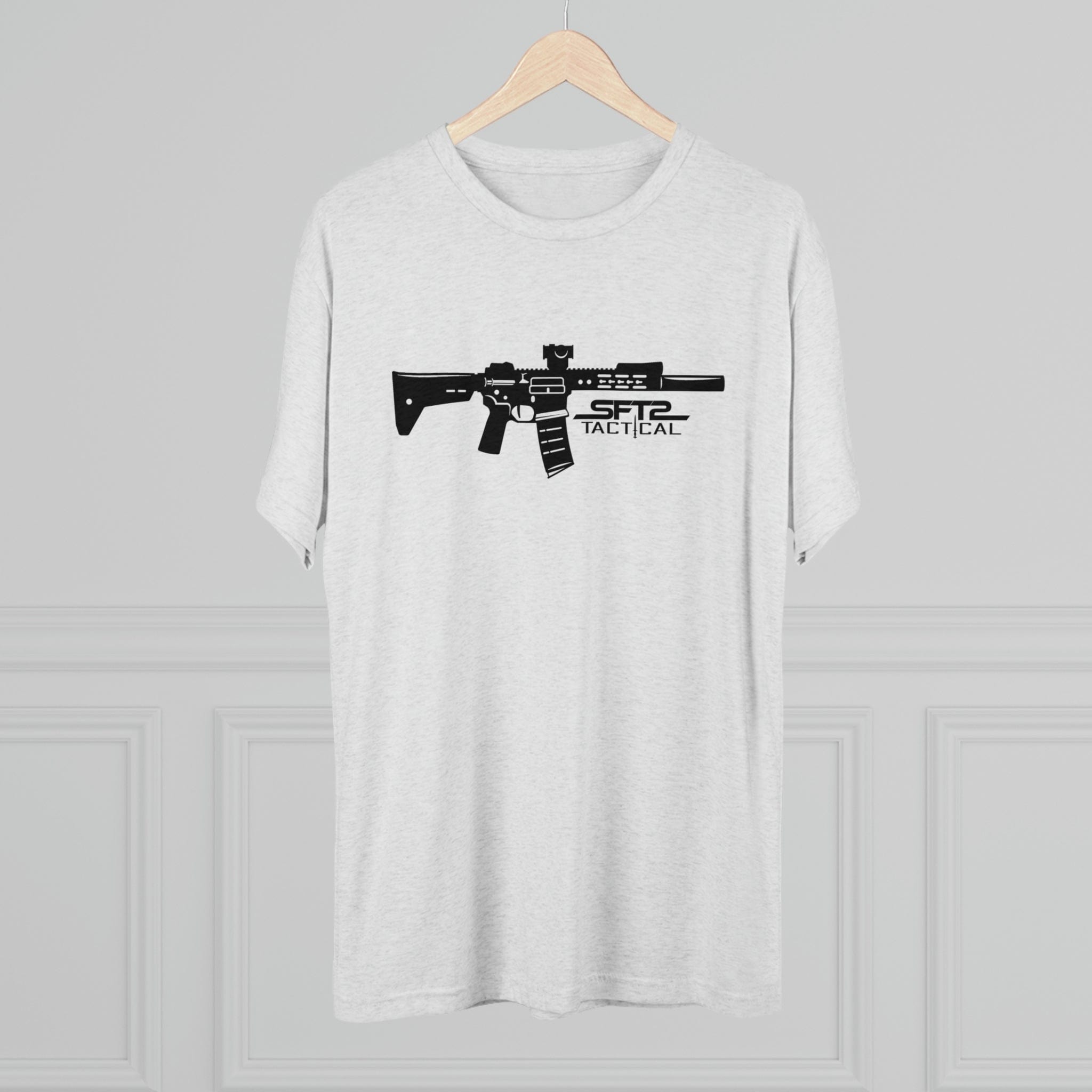 SFT2 Tactical tri-blend crew tee featuring "This is My Rifle" graphic design on soft fabric.