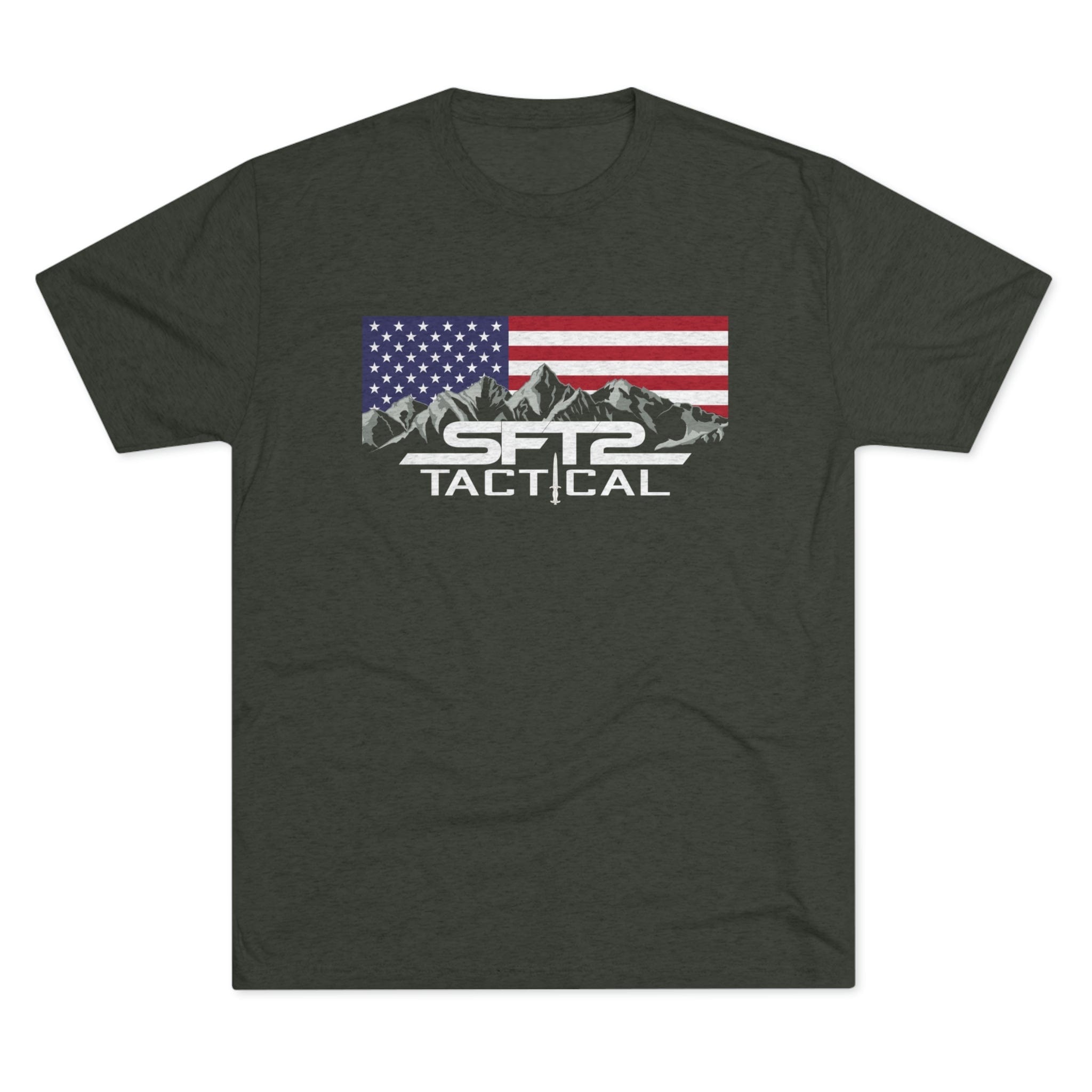 America's Favorite Logo Tri-Blend Crew Tee - OVERLANDERS Outfitter