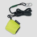 COCOON travel clothesline displayed outdoors, showcasing its compact design and ease of use for hanging laundry.