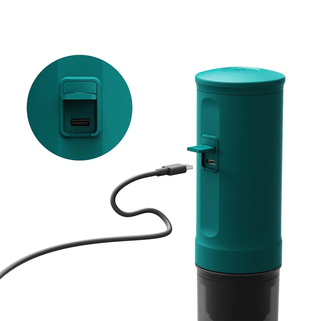 Nano Portable Espresso Machine (OutIn Teal) - OVERLANDERS Outfitter