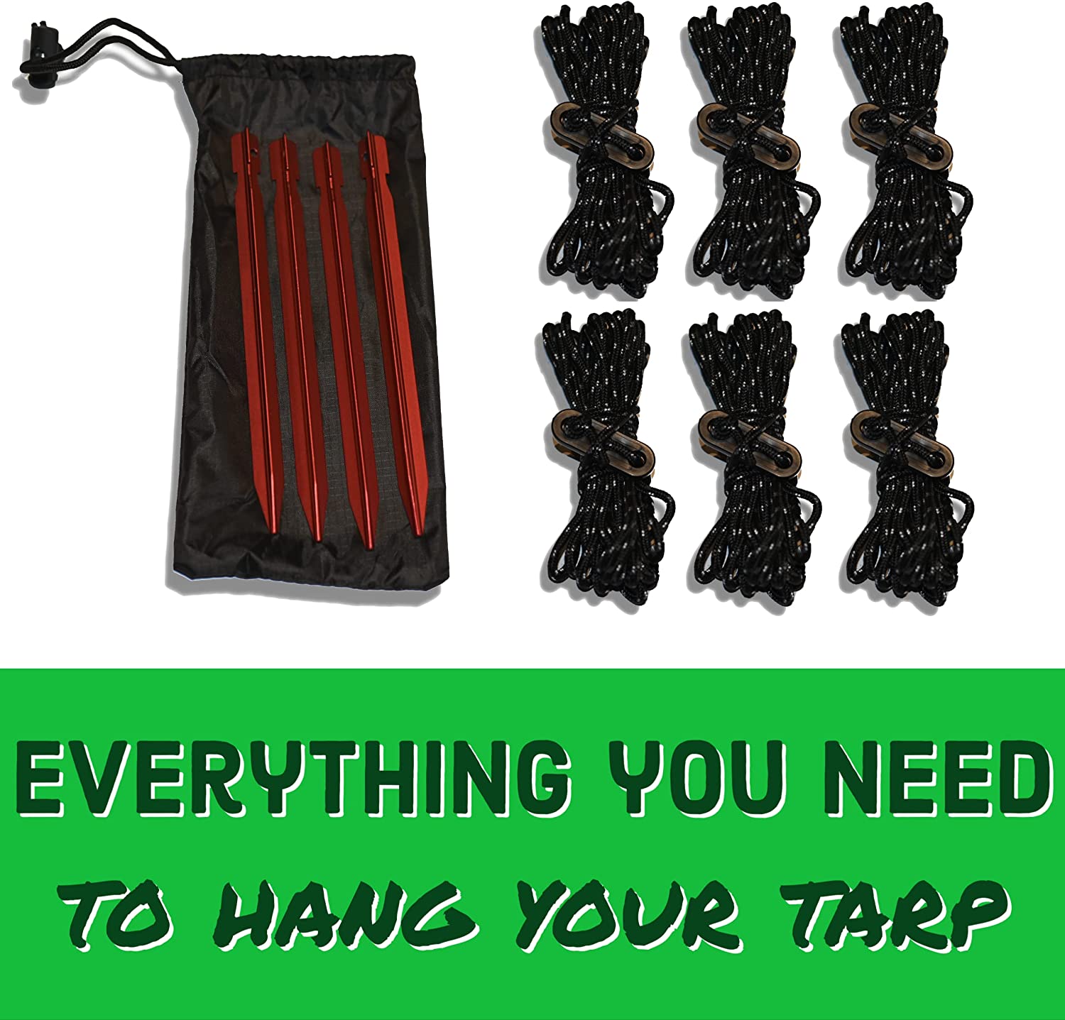 Waterproof 11' hammock tarp by Hanging High Hammocks, providing durable outdoor coverage for hammock camping and relaxation.