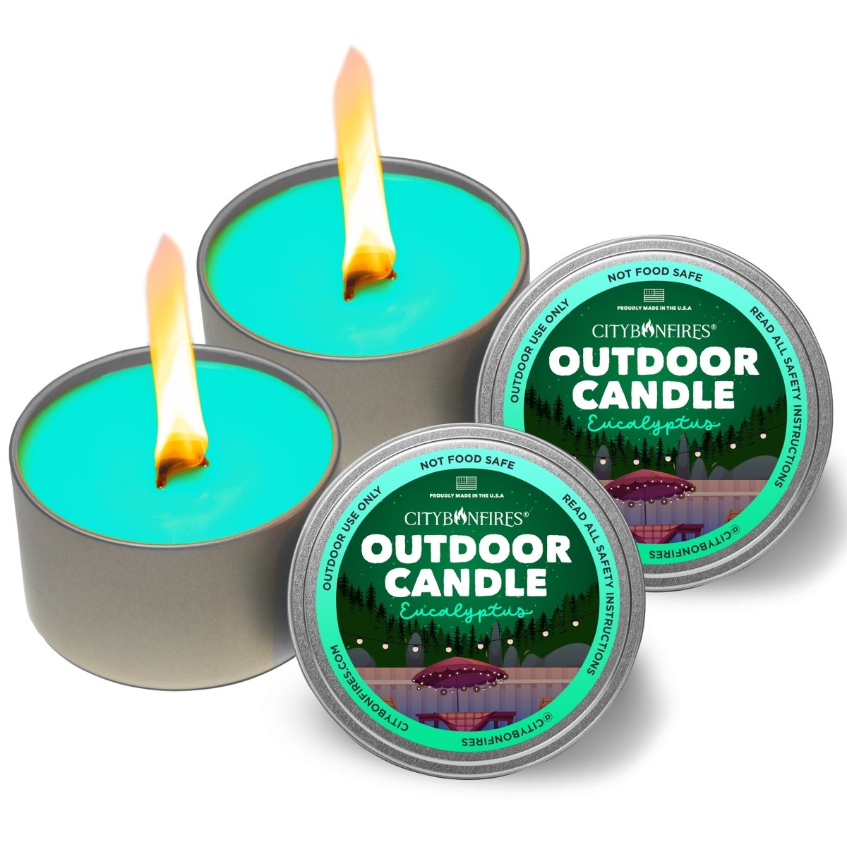 The Outdoor Candle - Eucalyptus - We The Collective