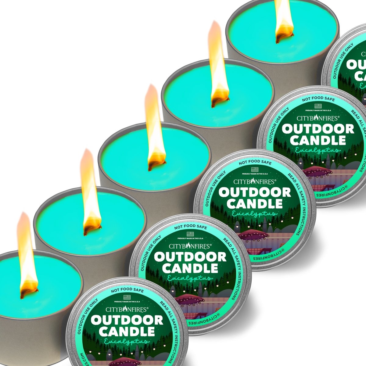 The Outdoor Candle - Eucalyptus - We The Collective