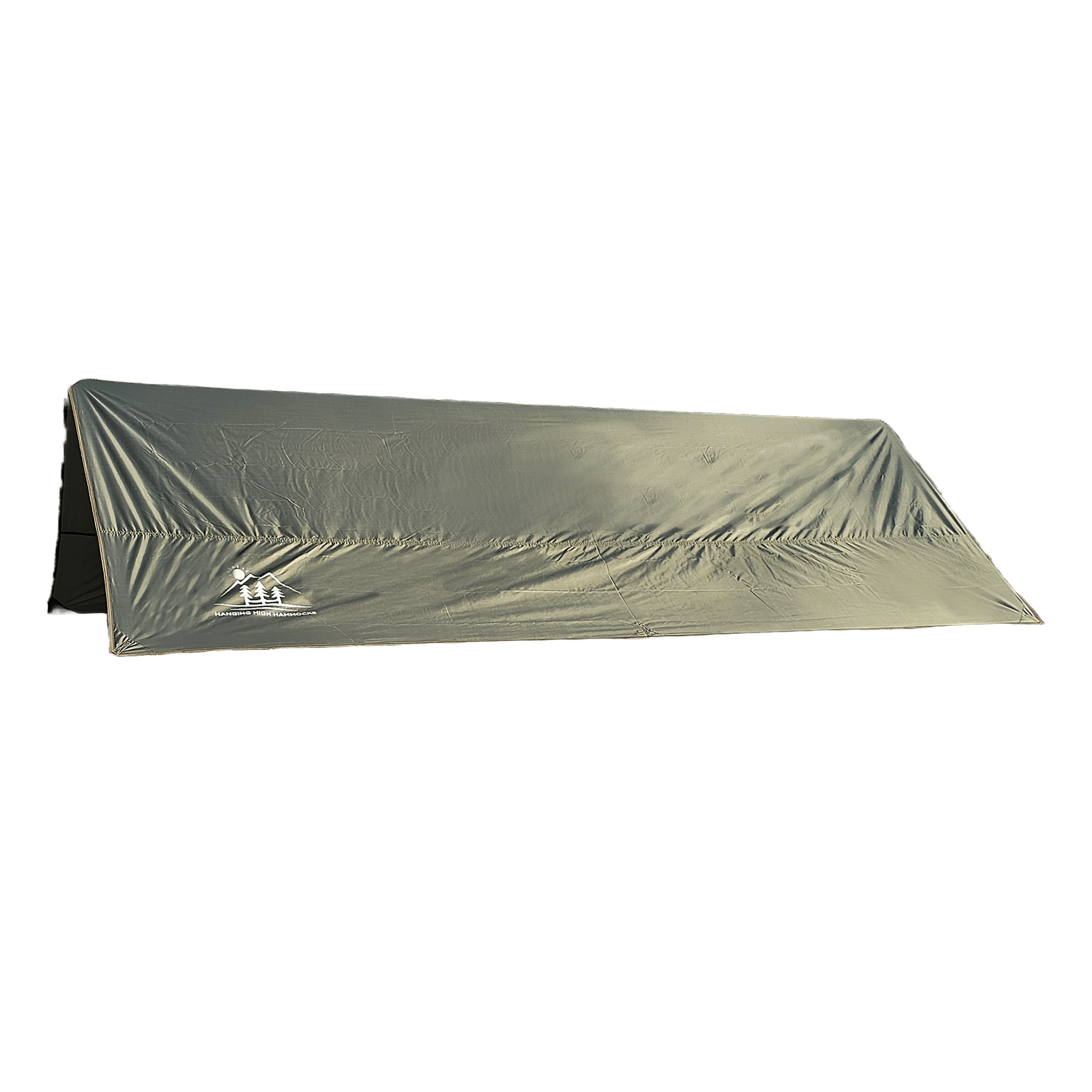 Waterproof 11' hammock tarp from Hanging High Hammocks, ideal for hammock camping and outdoor adventures.