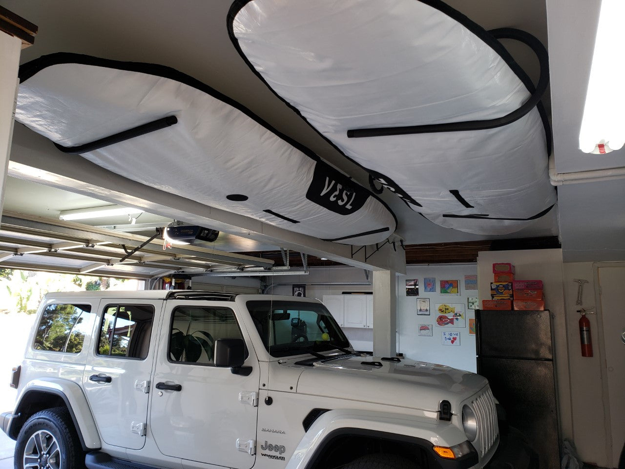 Hi-Port 1 | SUP Storage Ceiling and Wall Hooks | Holds 50 lbs - OVERLANDERS Outfitter