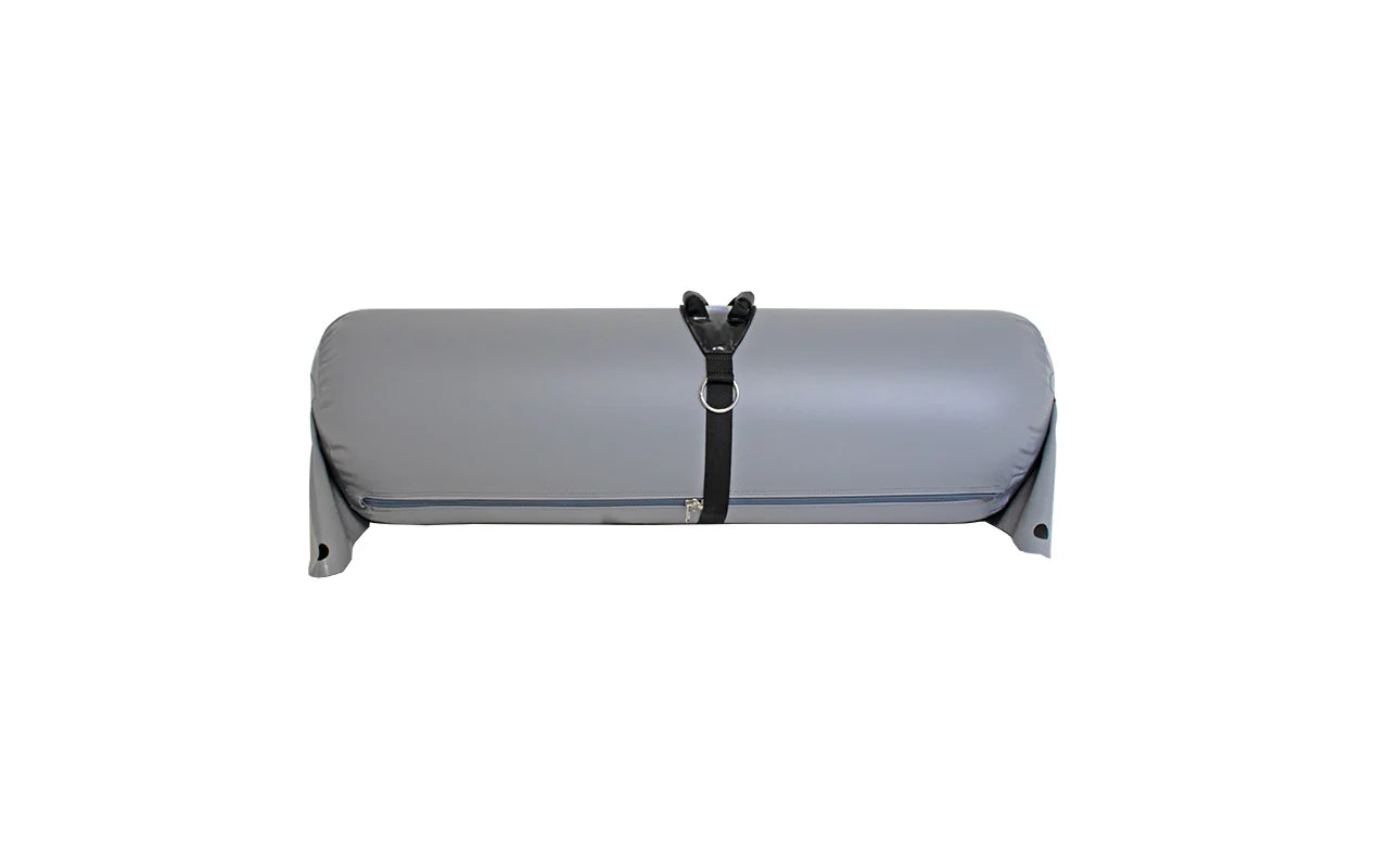 AIRE Thwart 130D showing side view with handle, designed for enhanced support in kayaks or canoes.