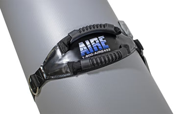 AIRE Thwart 130D with ergonomic handles, designed for enhanced stability in canoes and kayaks.