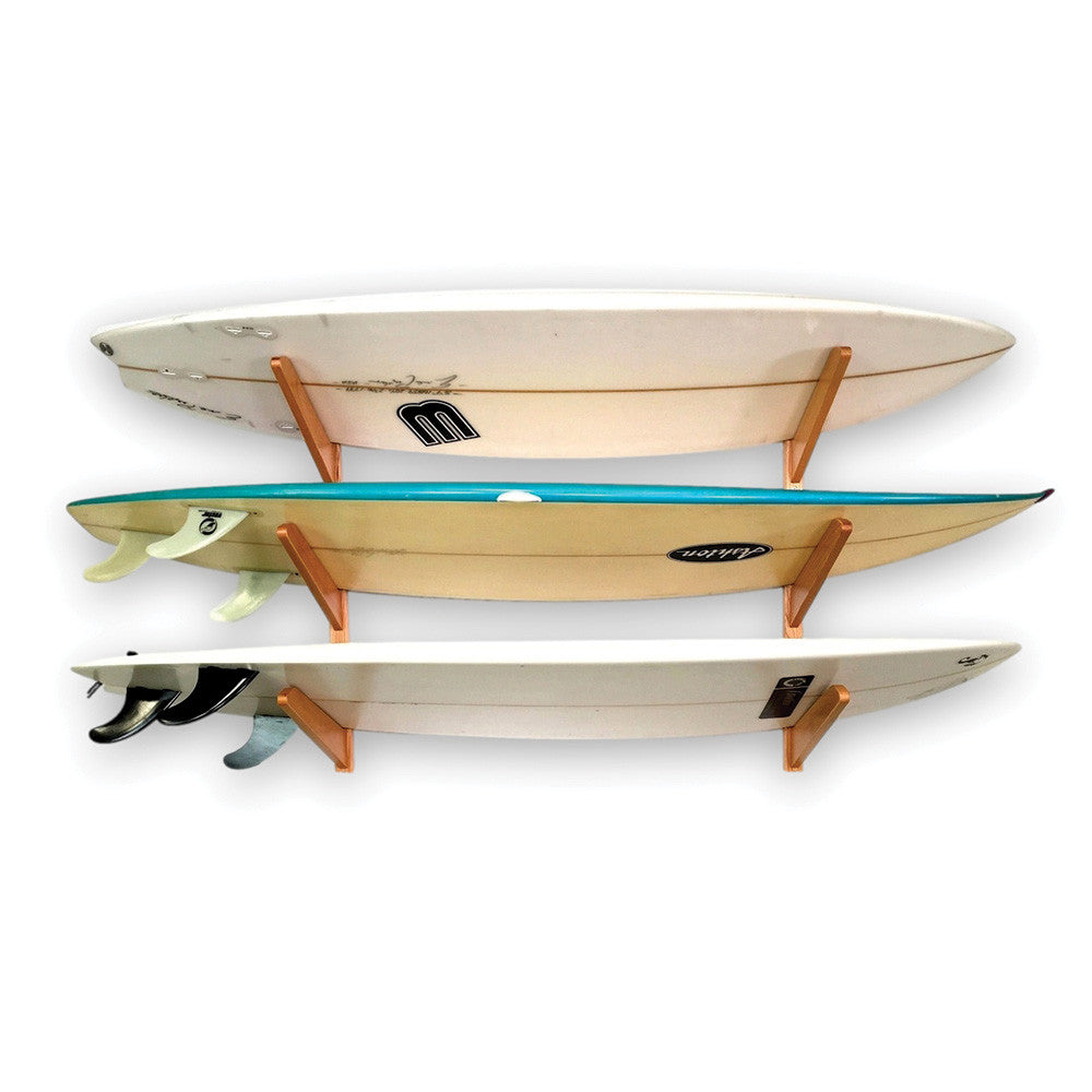 TidyTimber Surfboard Storage Wood Rack | Holds 3 Surfboards - OVERLANDERS Outfitter