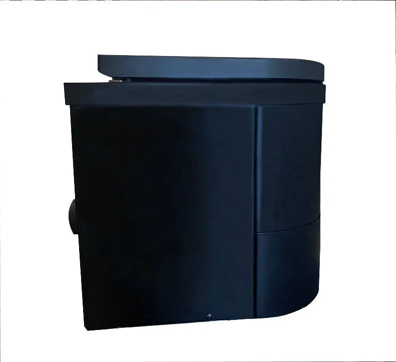 TinyJohn Black - Waterless Incinerating Toilet - OVERLANDERS Outfitter