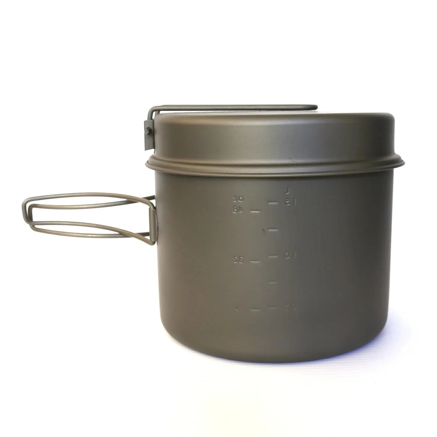 TOAKS Titanium 1600ml Pot with Pan | Ultralight Backpacking Cook Set - OVERLANDERS Outfitter
