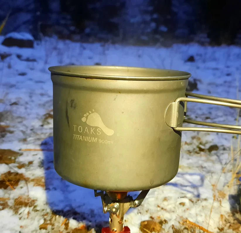 TOAKS Titanium 900ml D115mm Pot - OVERLANDERS Outfitter