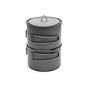 TOAKS Titanium Freedom Cookset 2PC | Ultralight Titanium Camping Cookware Set - OVERLANDERS Outfitter