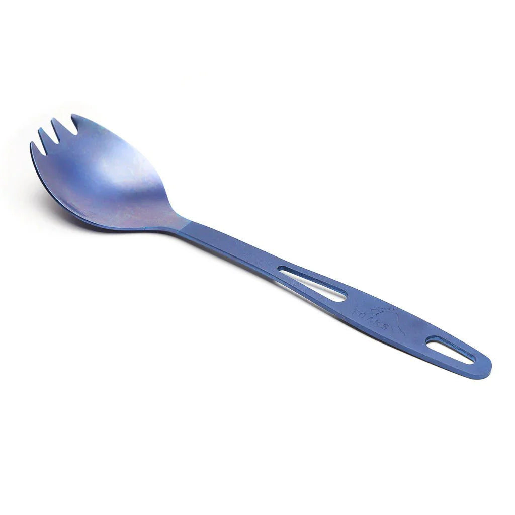 TOAKS Titanium Spork | Ultralight Camping & Backpacking Utensil - OVERLANDERS Outfitter