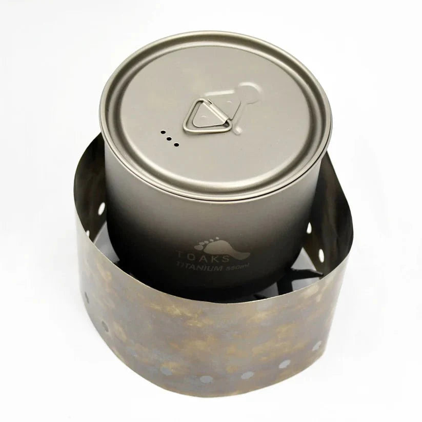 TOAKS Ultralight Titanium Solid Fuel Cook System - OVERLANDERS Outfitter