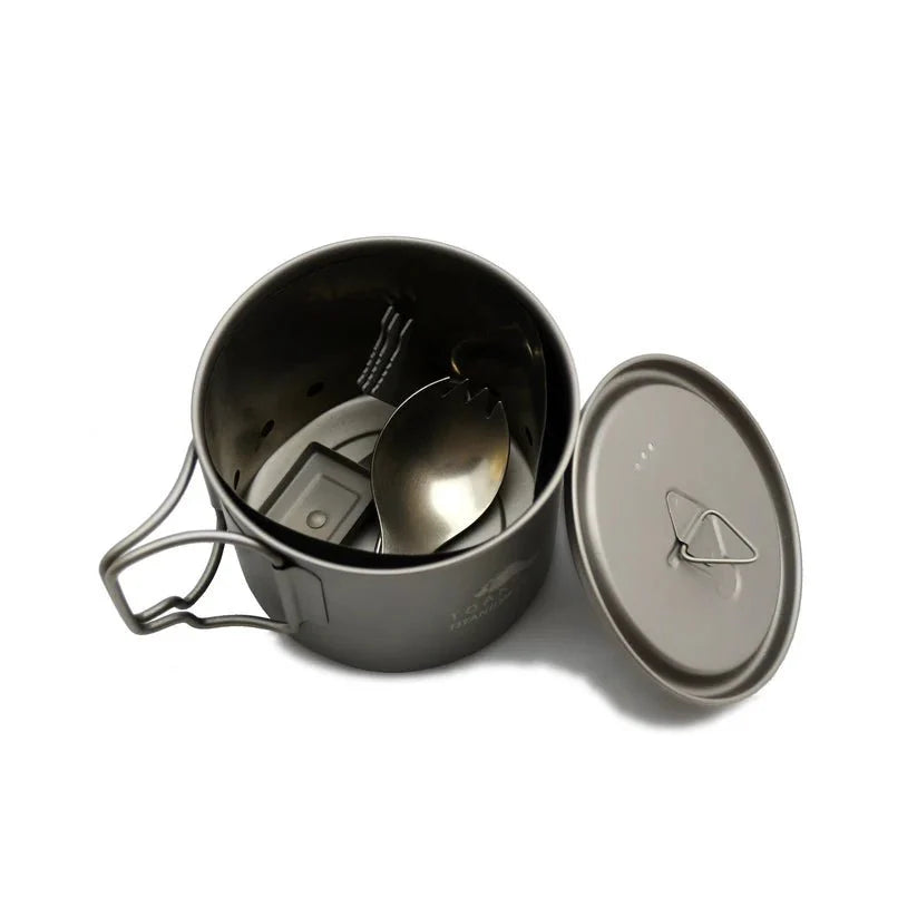 TOAKS Ultralight Titanium Solid Fuel Cook System - OVERLANDERS Outfitter