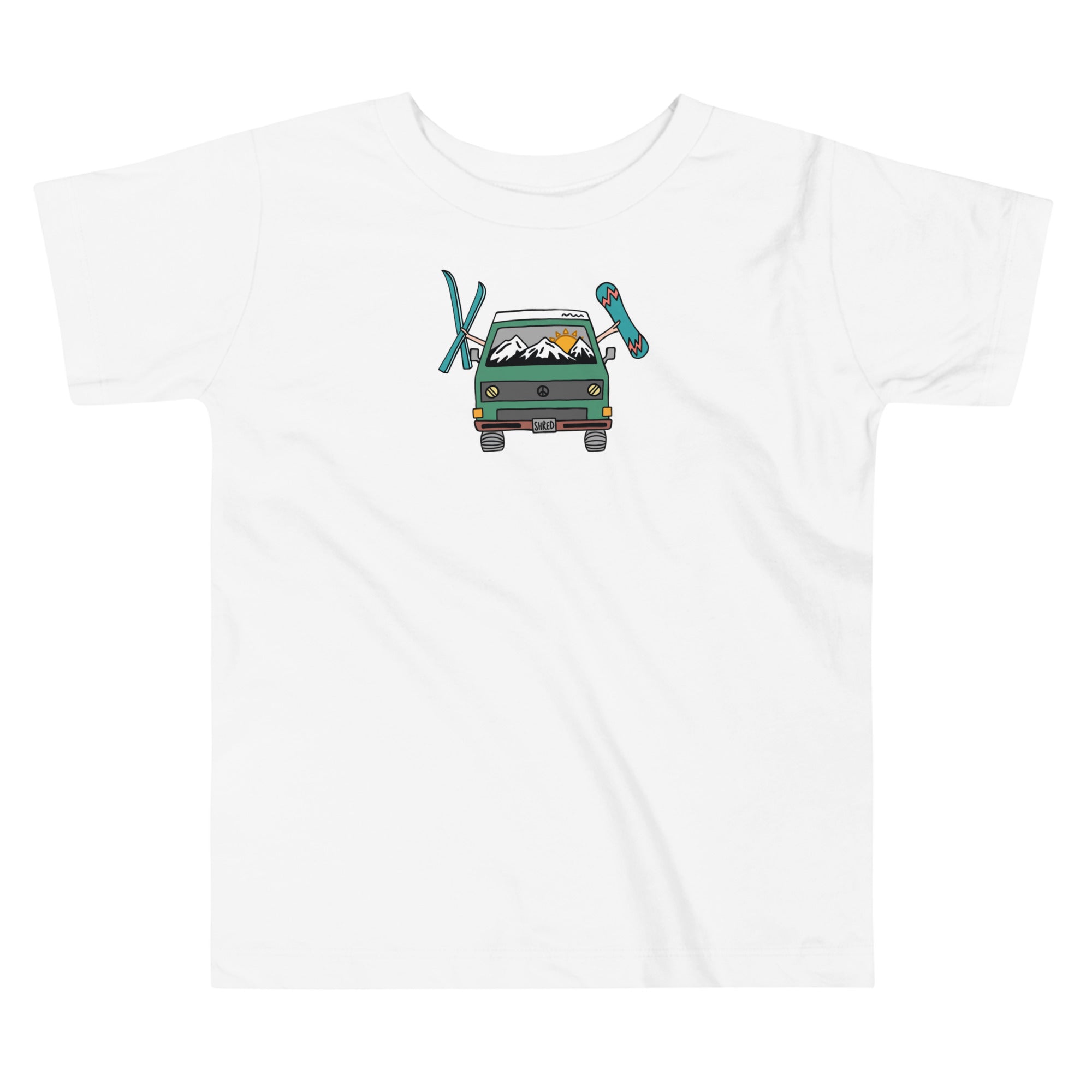 Shred Van Toddler T-Shirt - OVERLANDERS Outfitter
